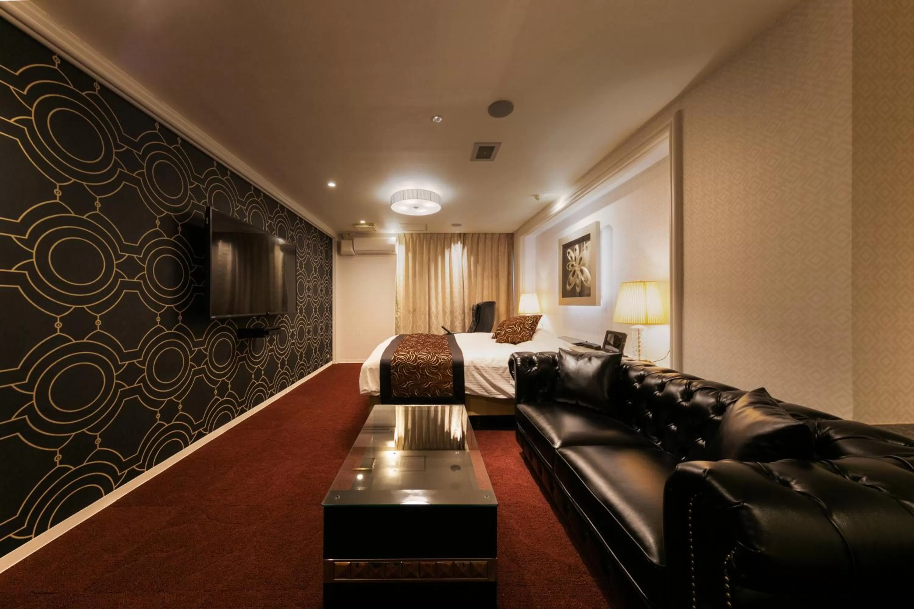 Bed in Hotel Eldia Luxury Kobe (Adult Only)