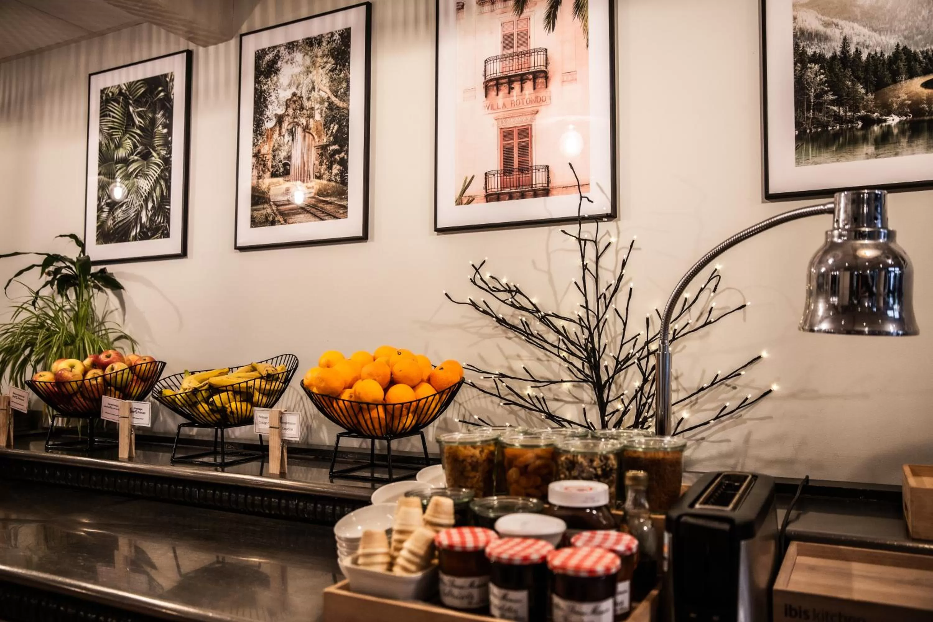 Buffet breakfast in ibis Paris Porte D'Orleans