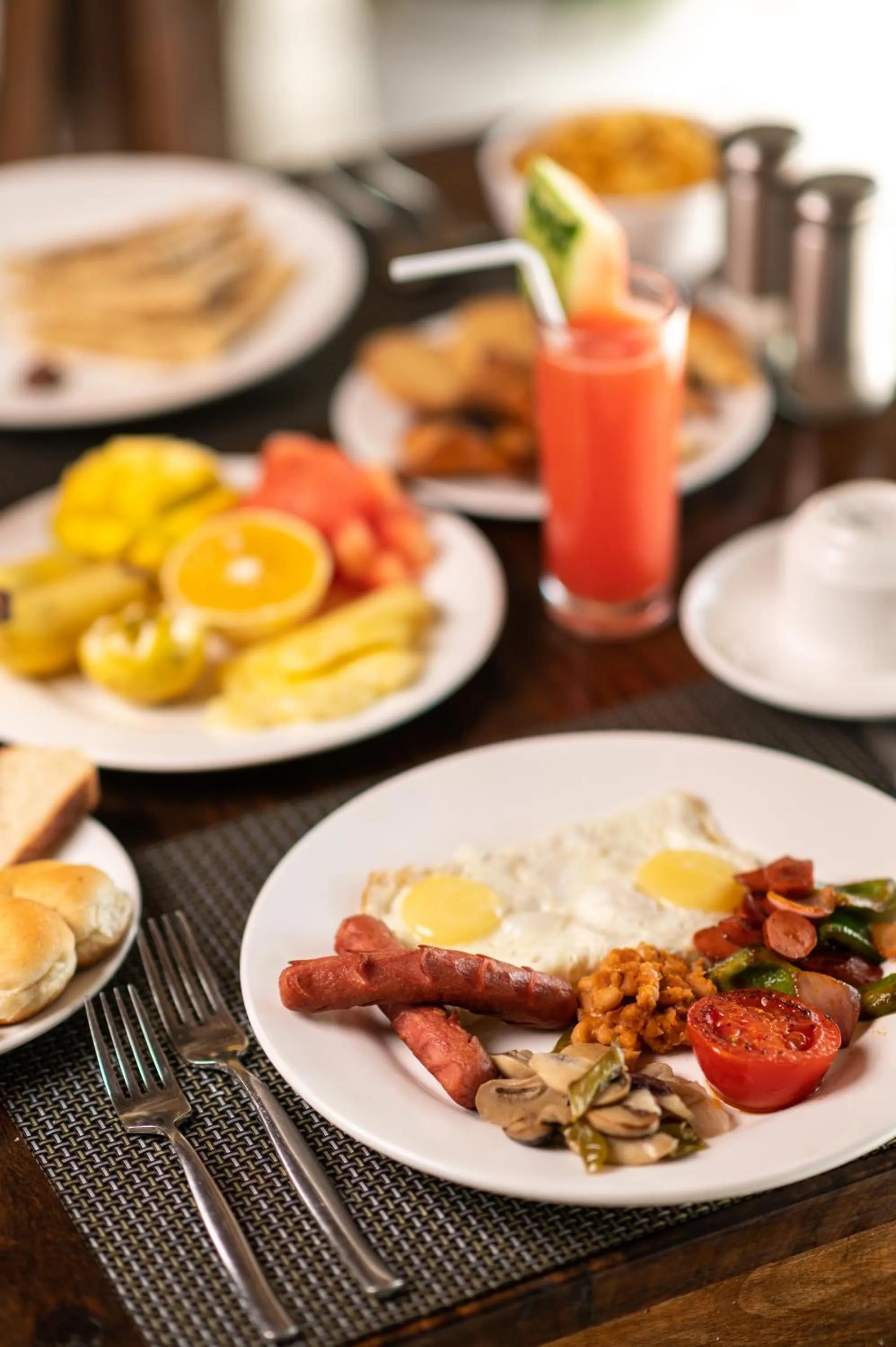 Food and drinks in Hakuna Majiwe Beach Lodge