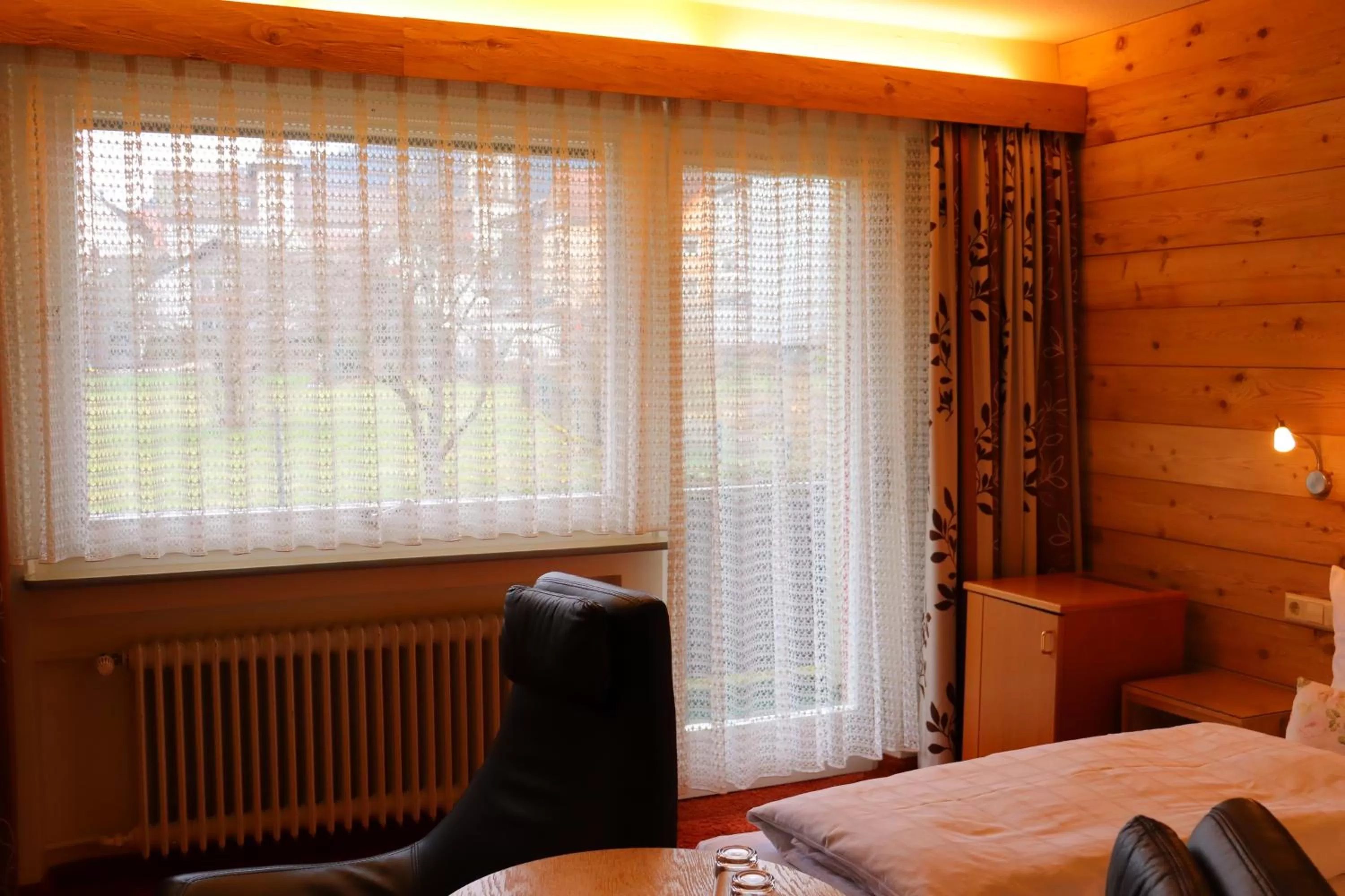 Garden view in Haus Hubertus