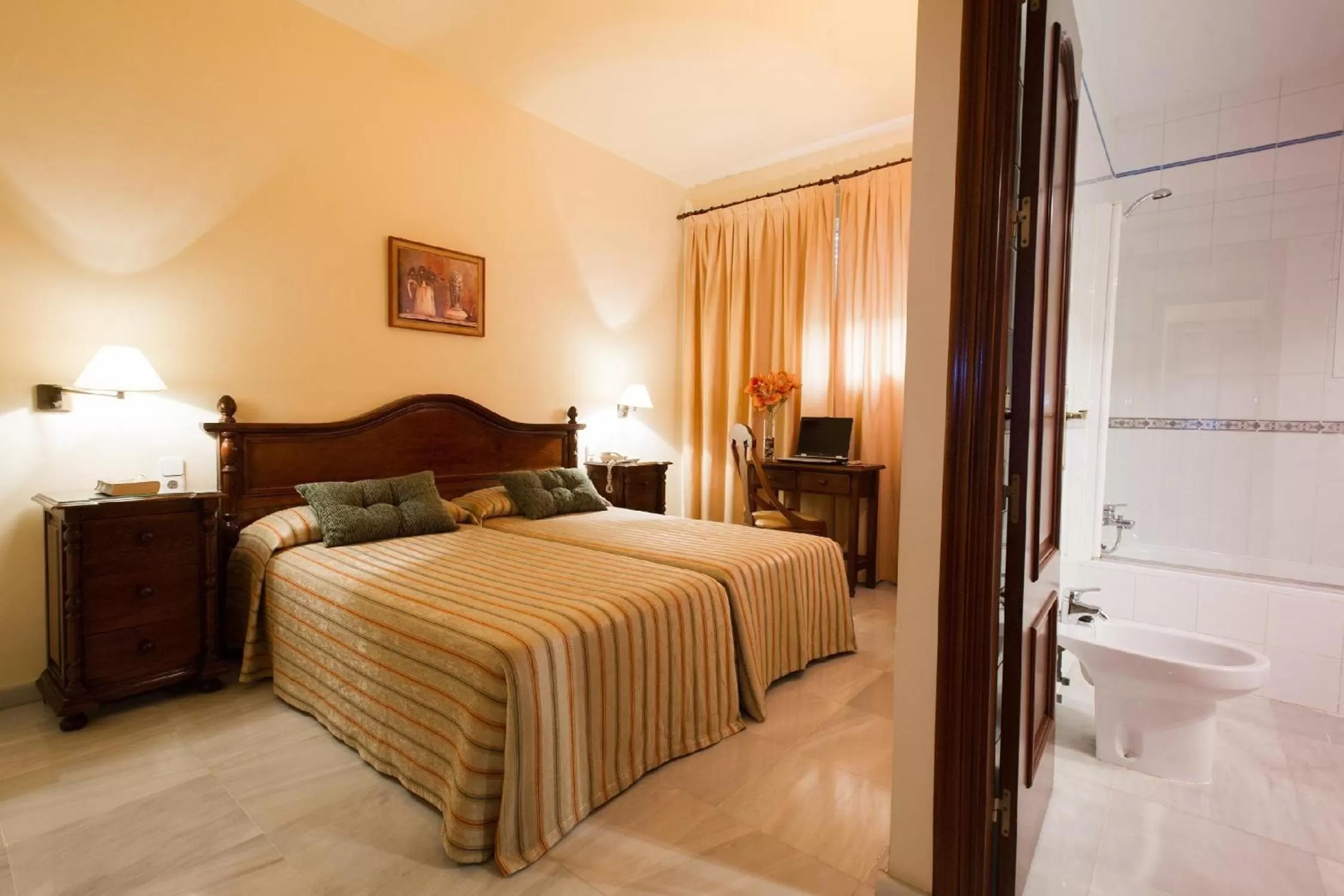 Bed in Hotel Gran Avenida