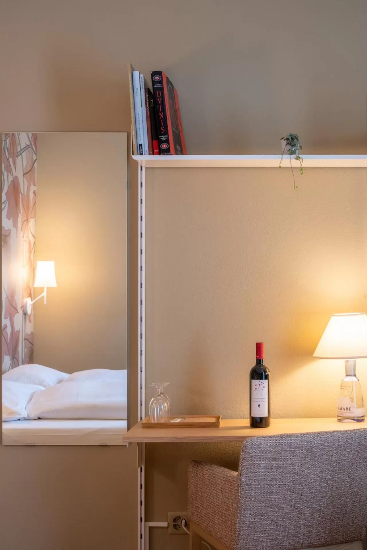 Bed in Conca Bella Boutique Hotel & Wine Experience