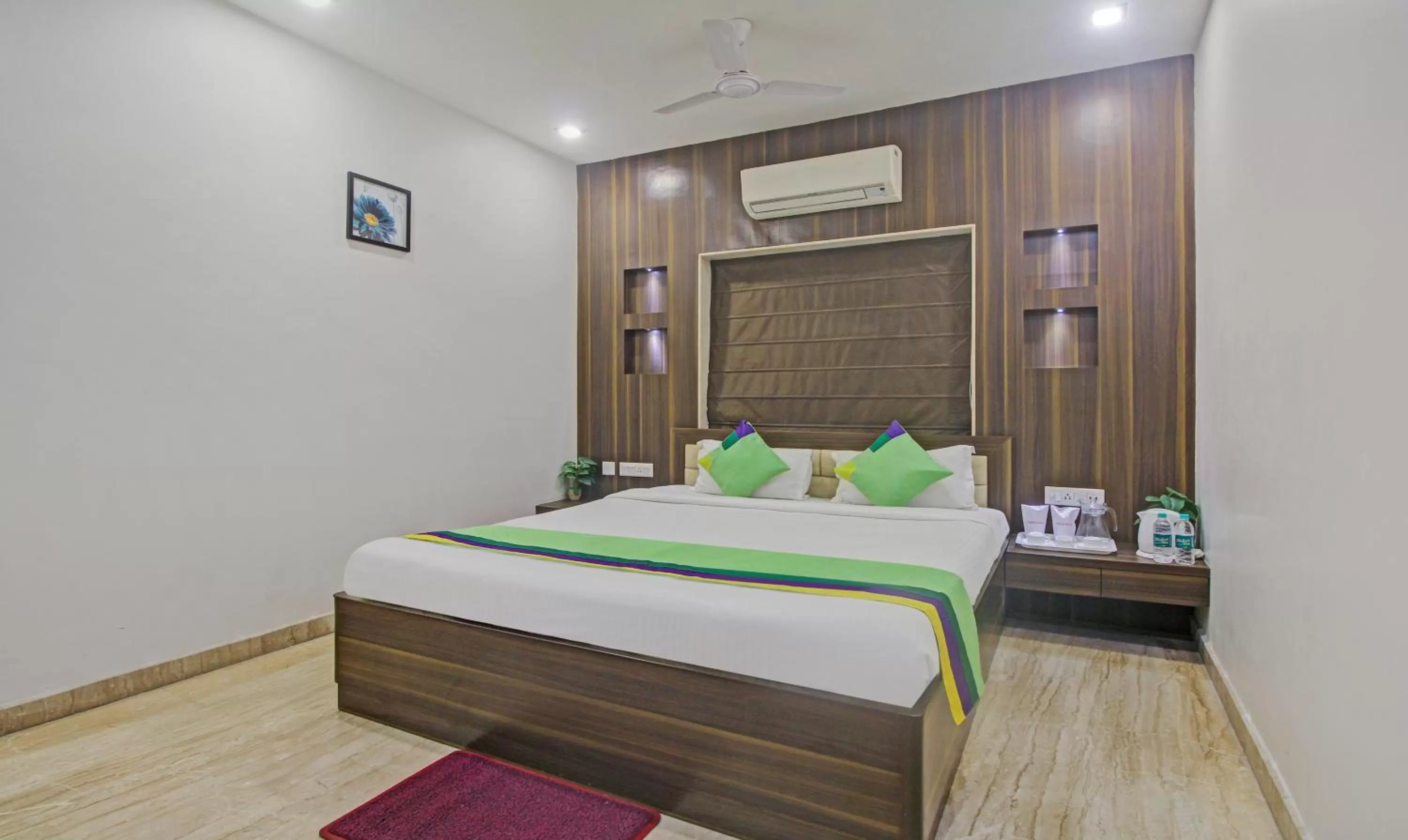 Bed in Treebo Sreema Saltlake Near City Centre Mall
