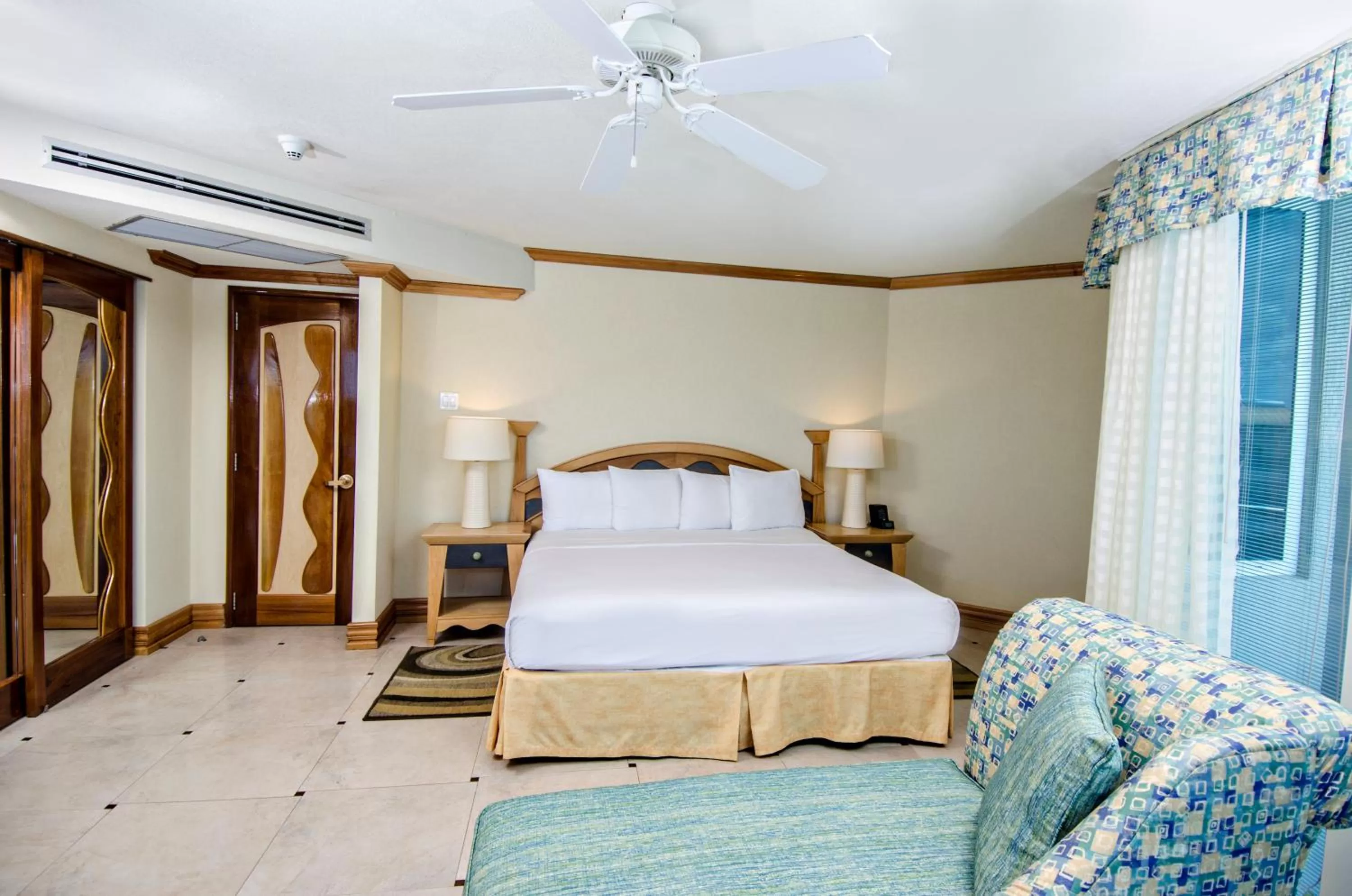 Bed in Accra Beach Hotel & Spa