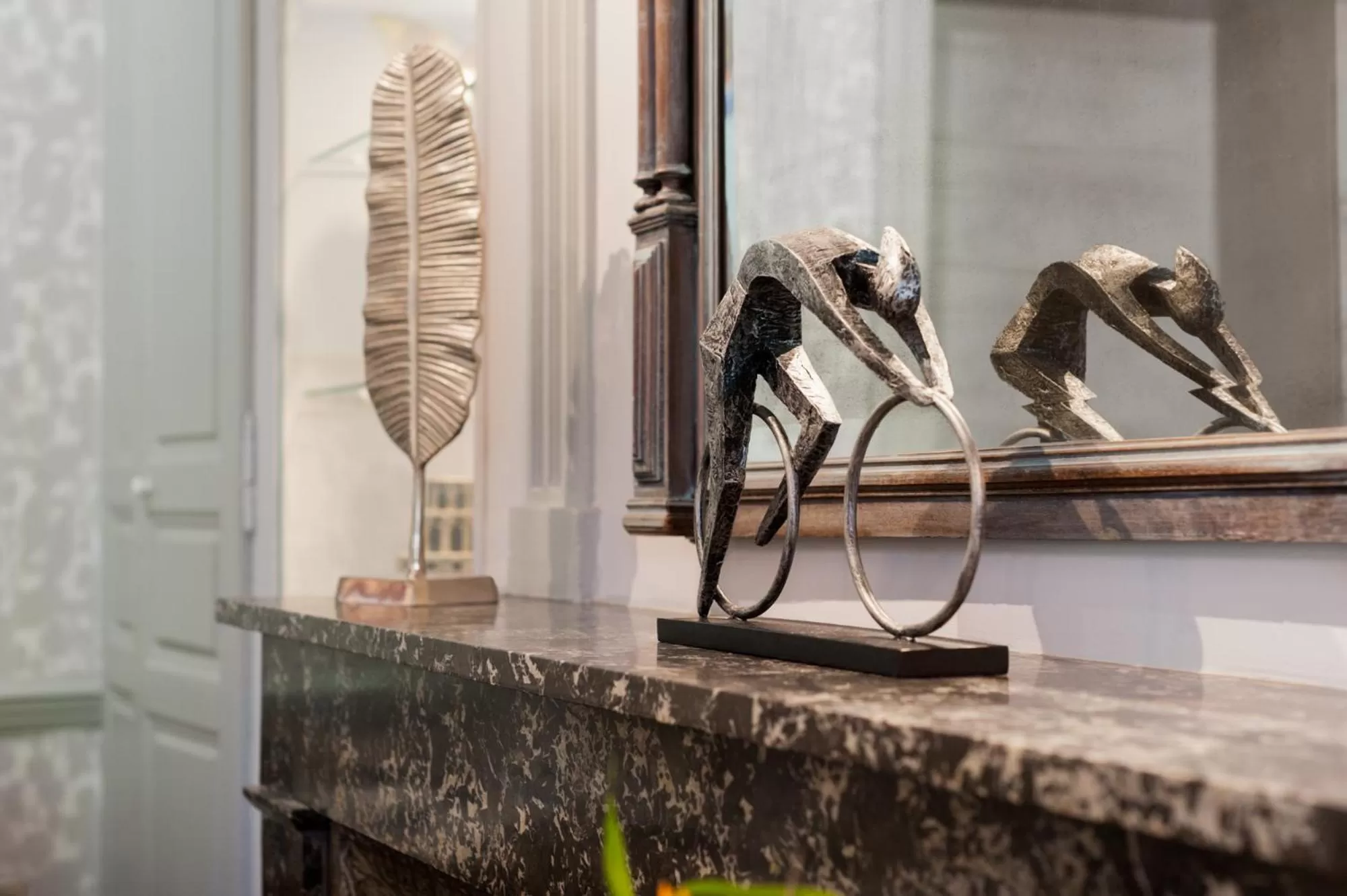 Decorative detail in Clos St Eloi, The Originals Relais (Relais du Silence)