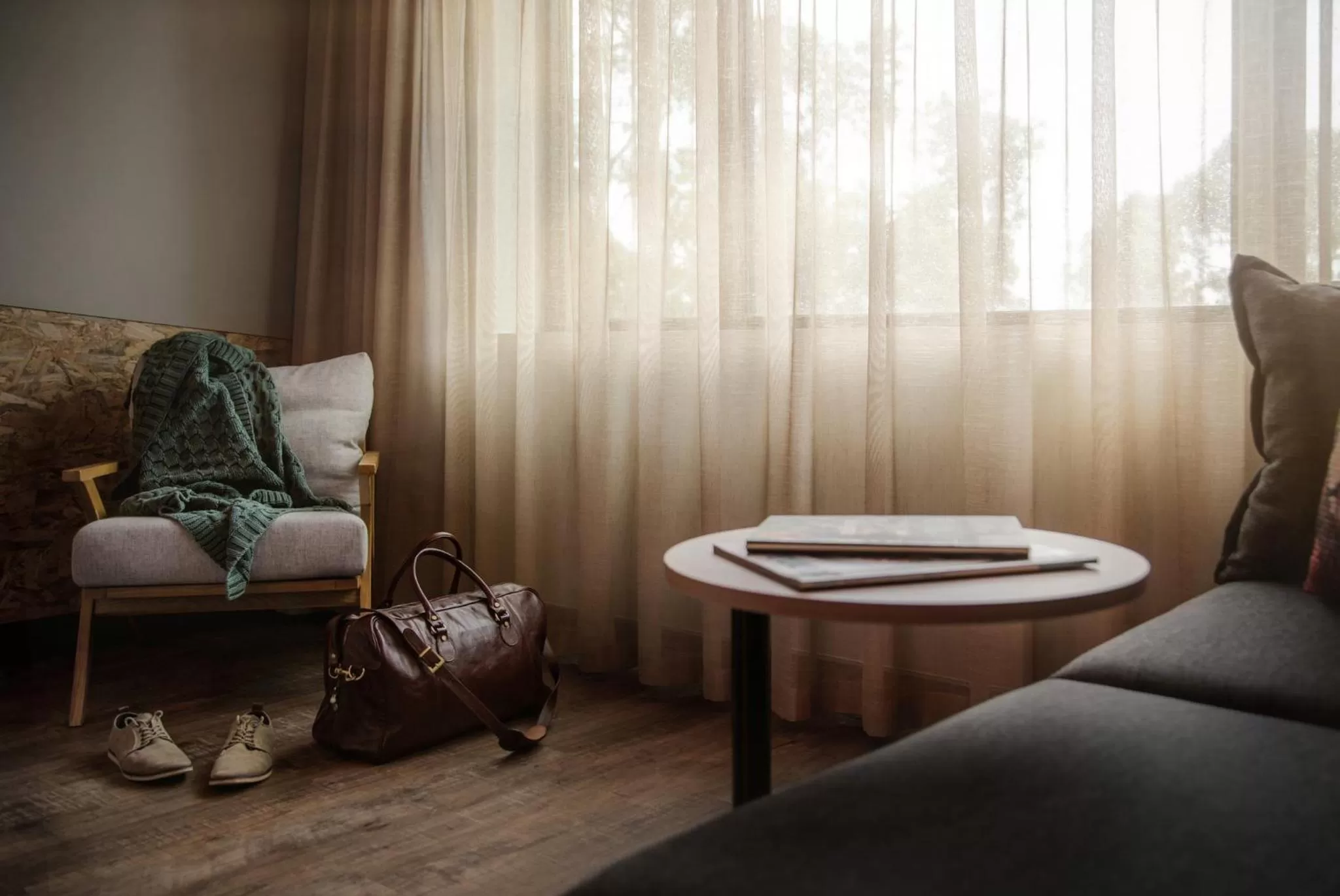 Seating area in Marion Hotel