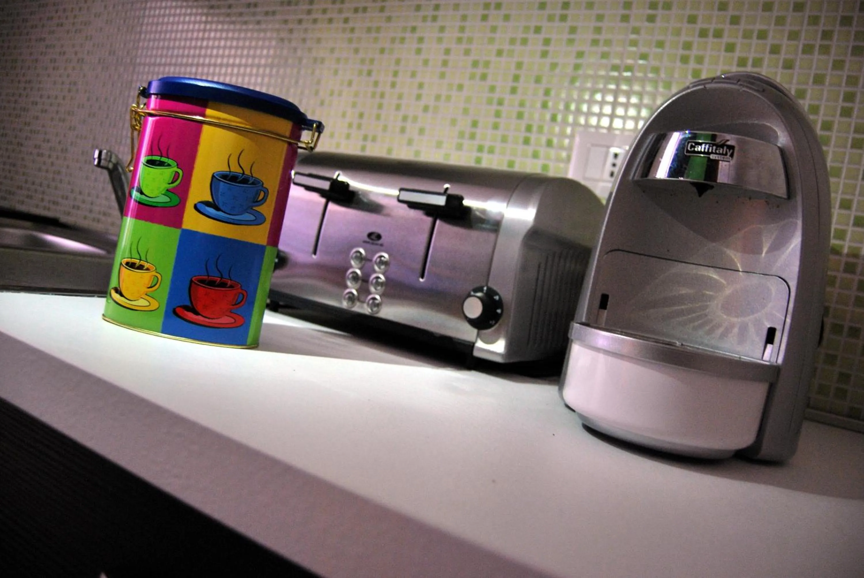 Coffee/tea facilities in Il Quadrifoglio Room& Suite