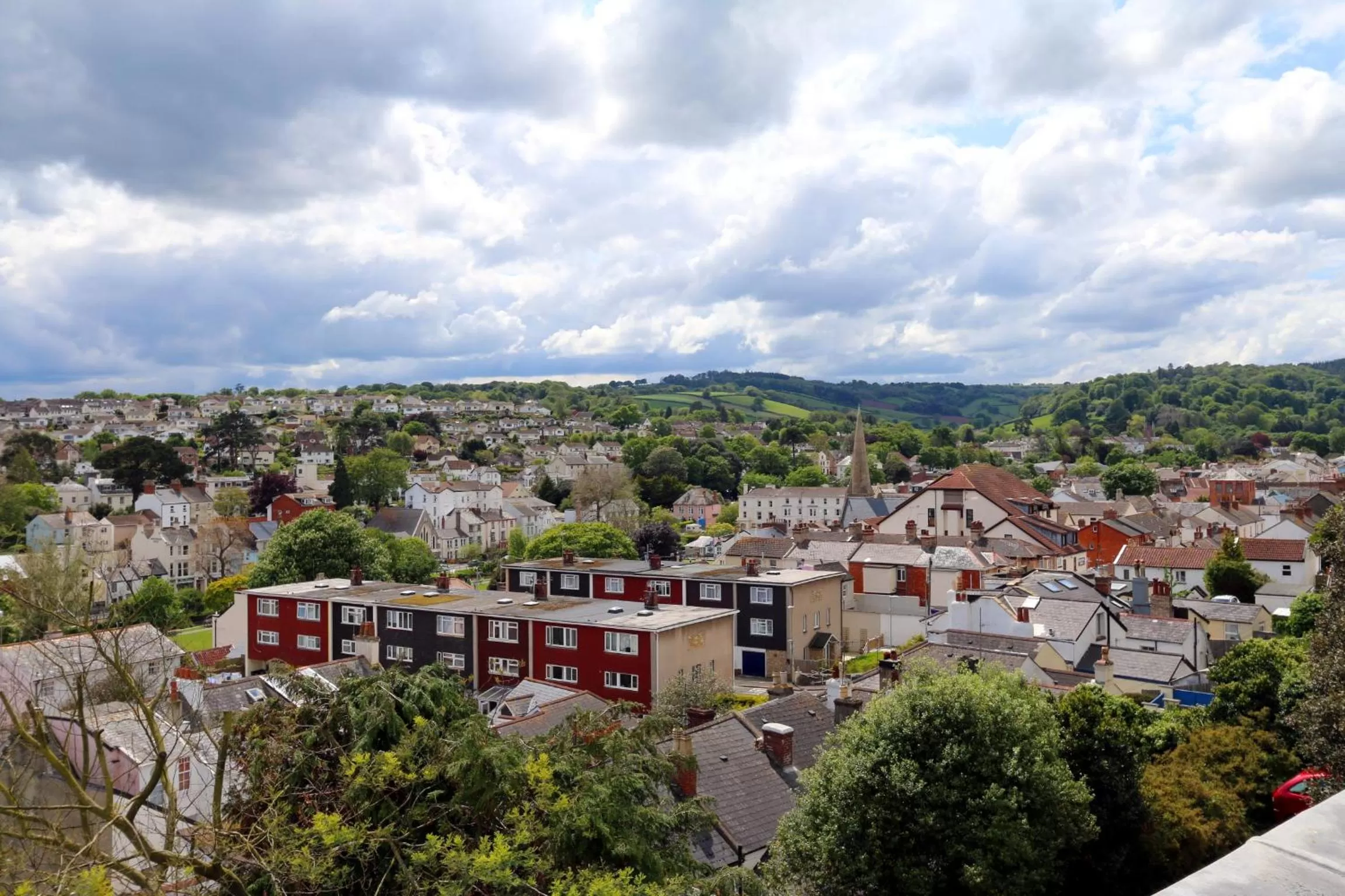 Bird's eye view in Lammas Park House