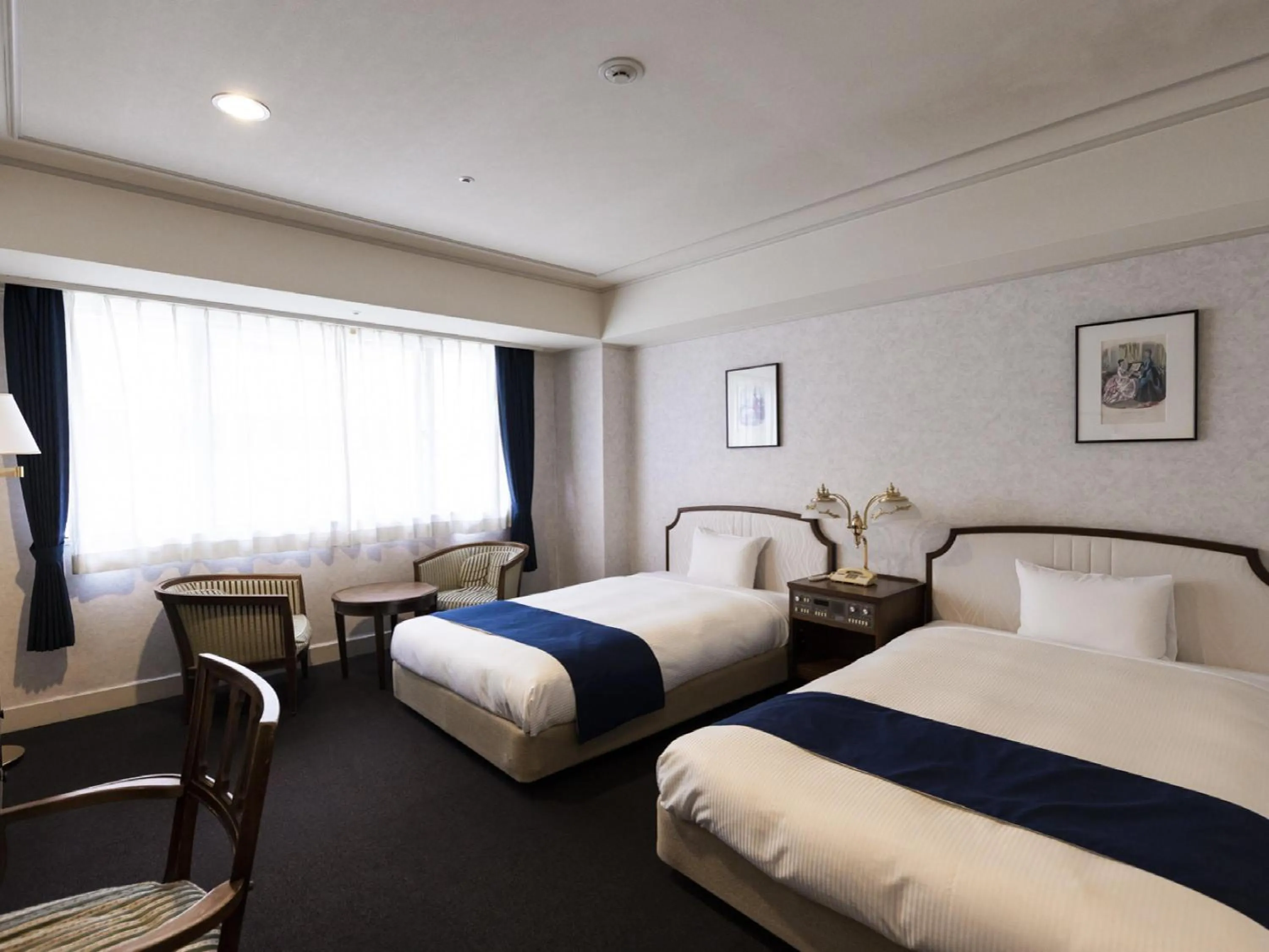 Photo of the whole room, Bed in Ariston Hotel Kobe