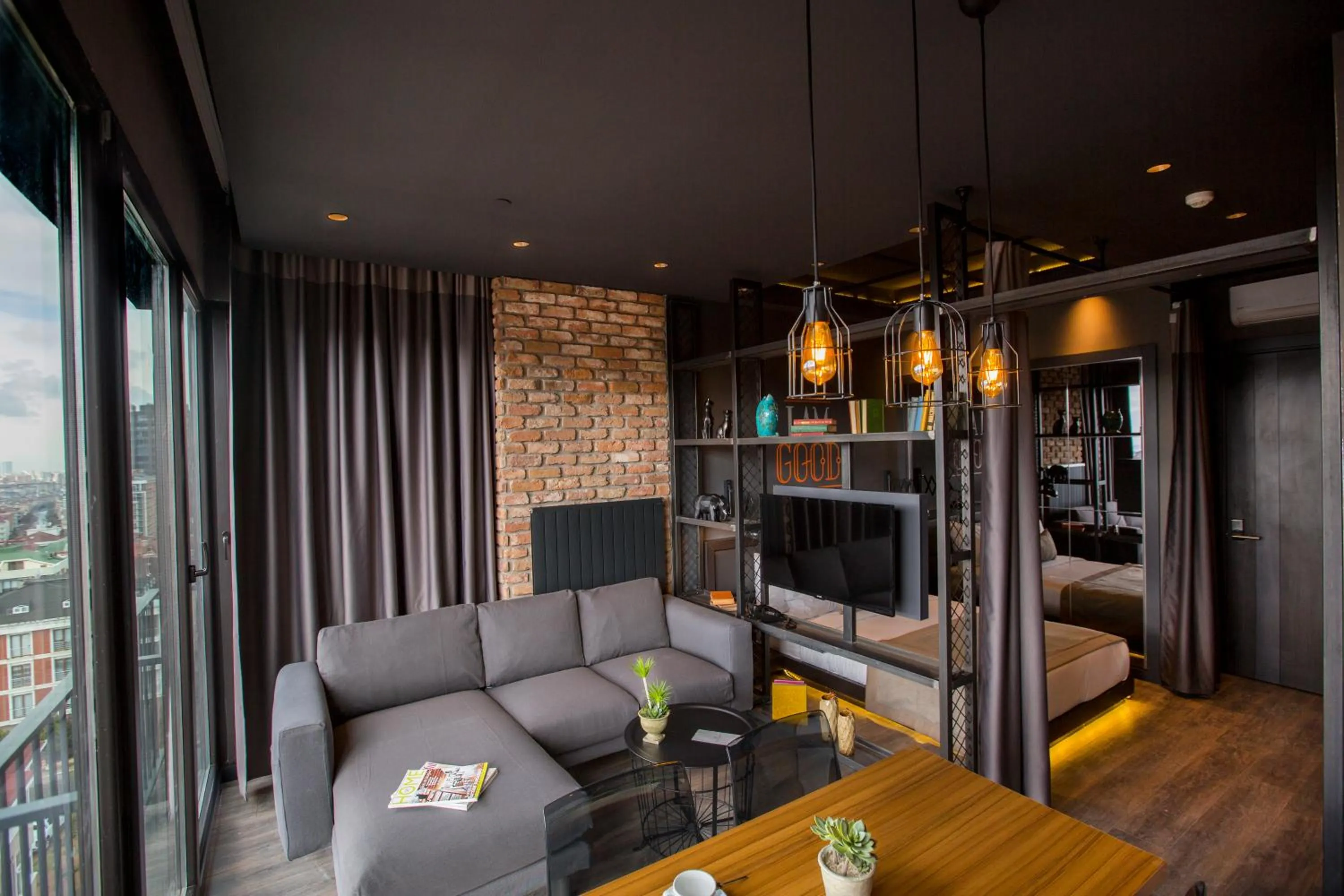 Living room in Cityloft 161