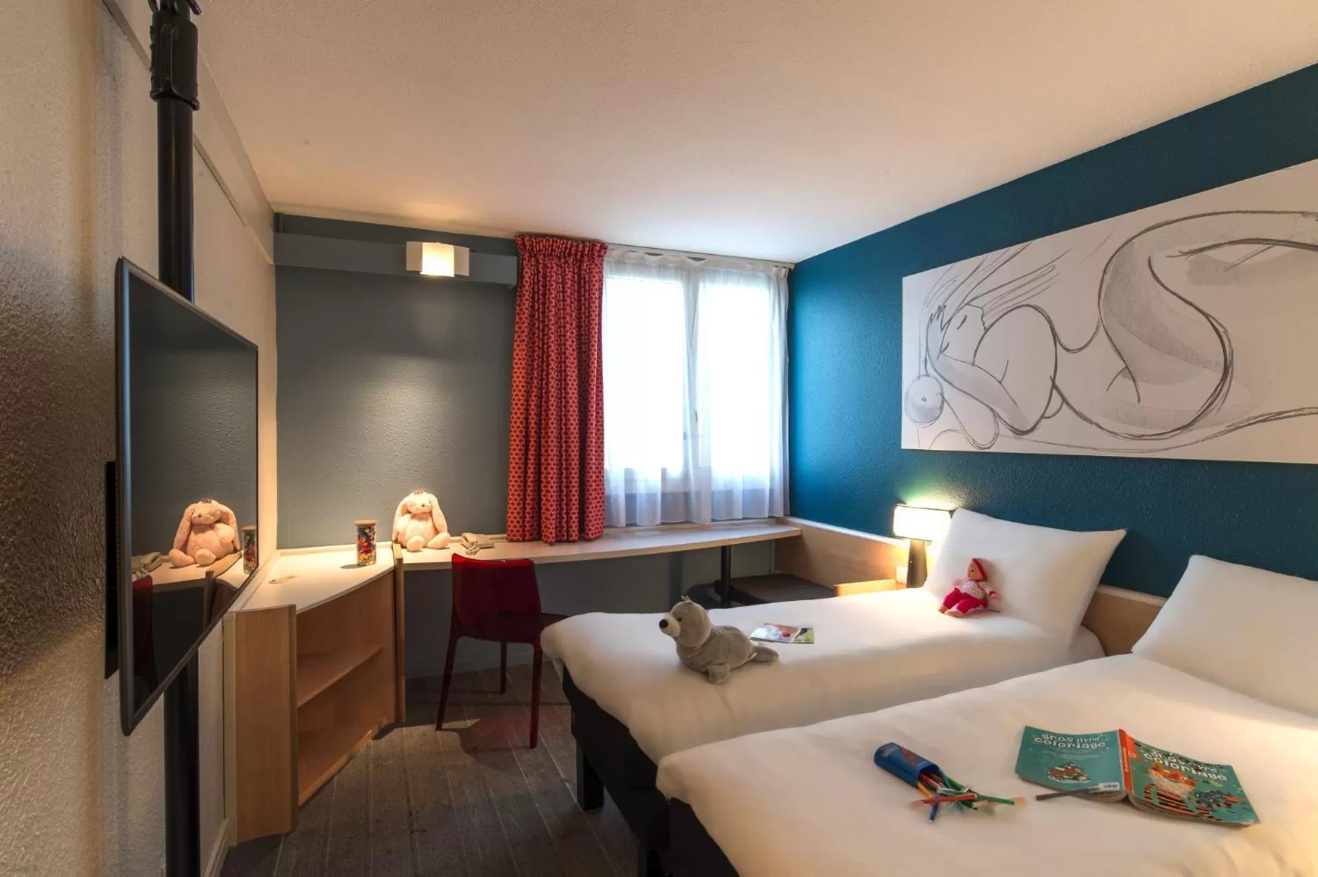 Bed in ibis Tours Nord