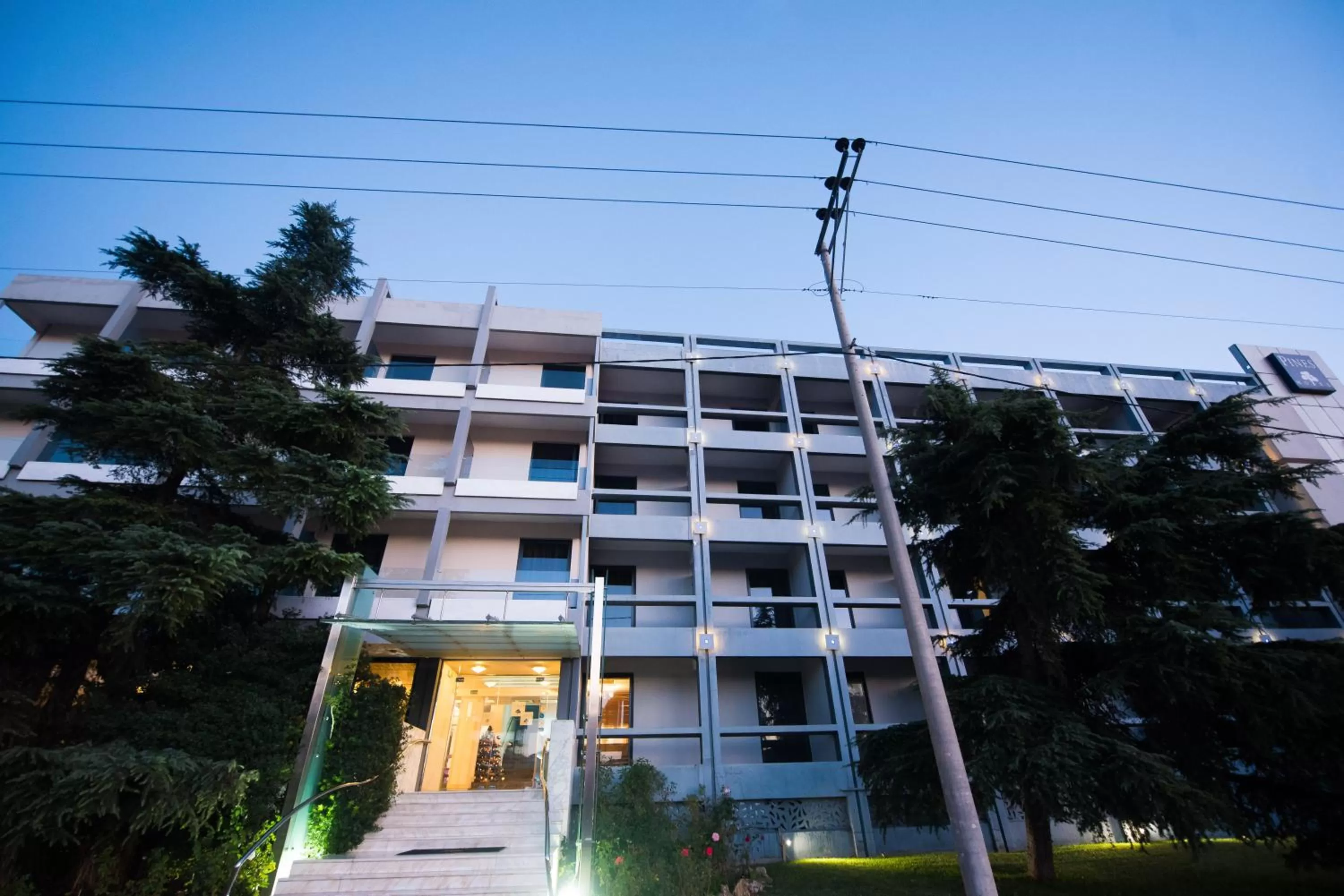 Property building in Pines Hotel