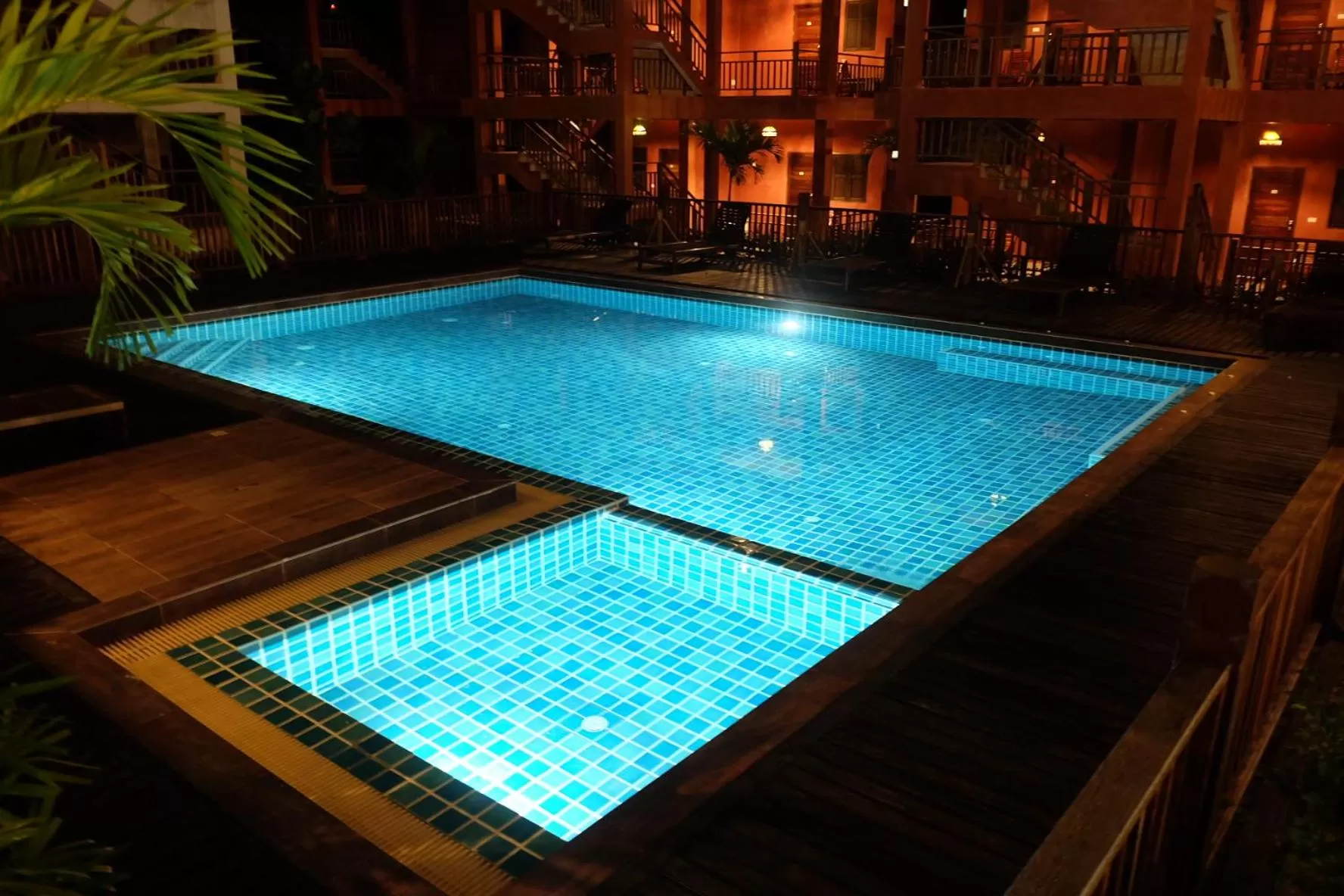 Swimming pool in Rainforest Huahin Village Hotel