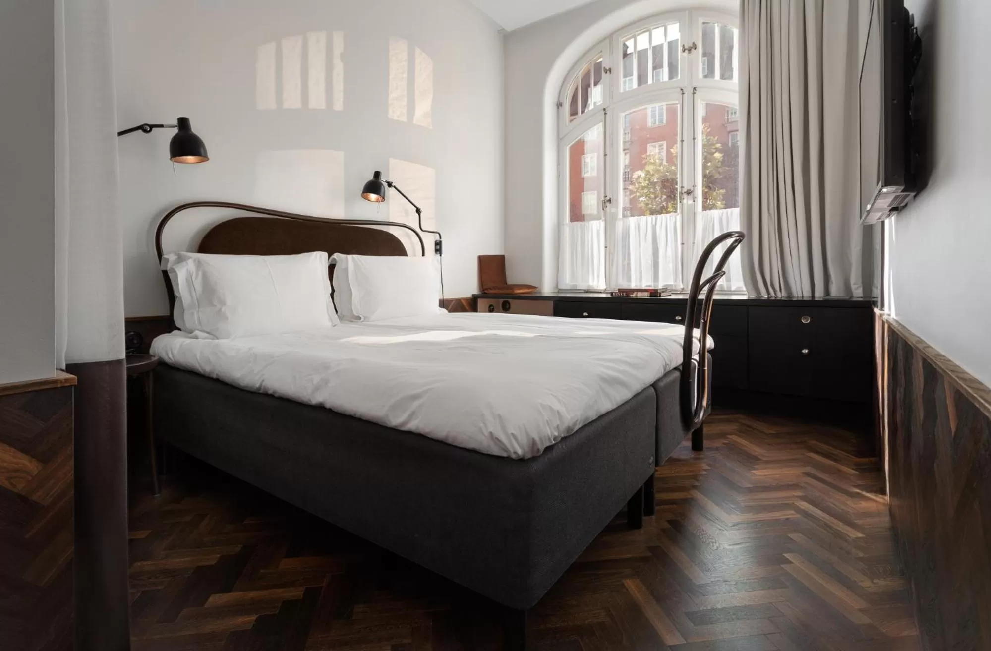 Bed in Miss Clara by Nobis, Stockholm, a Member of Design Hotels