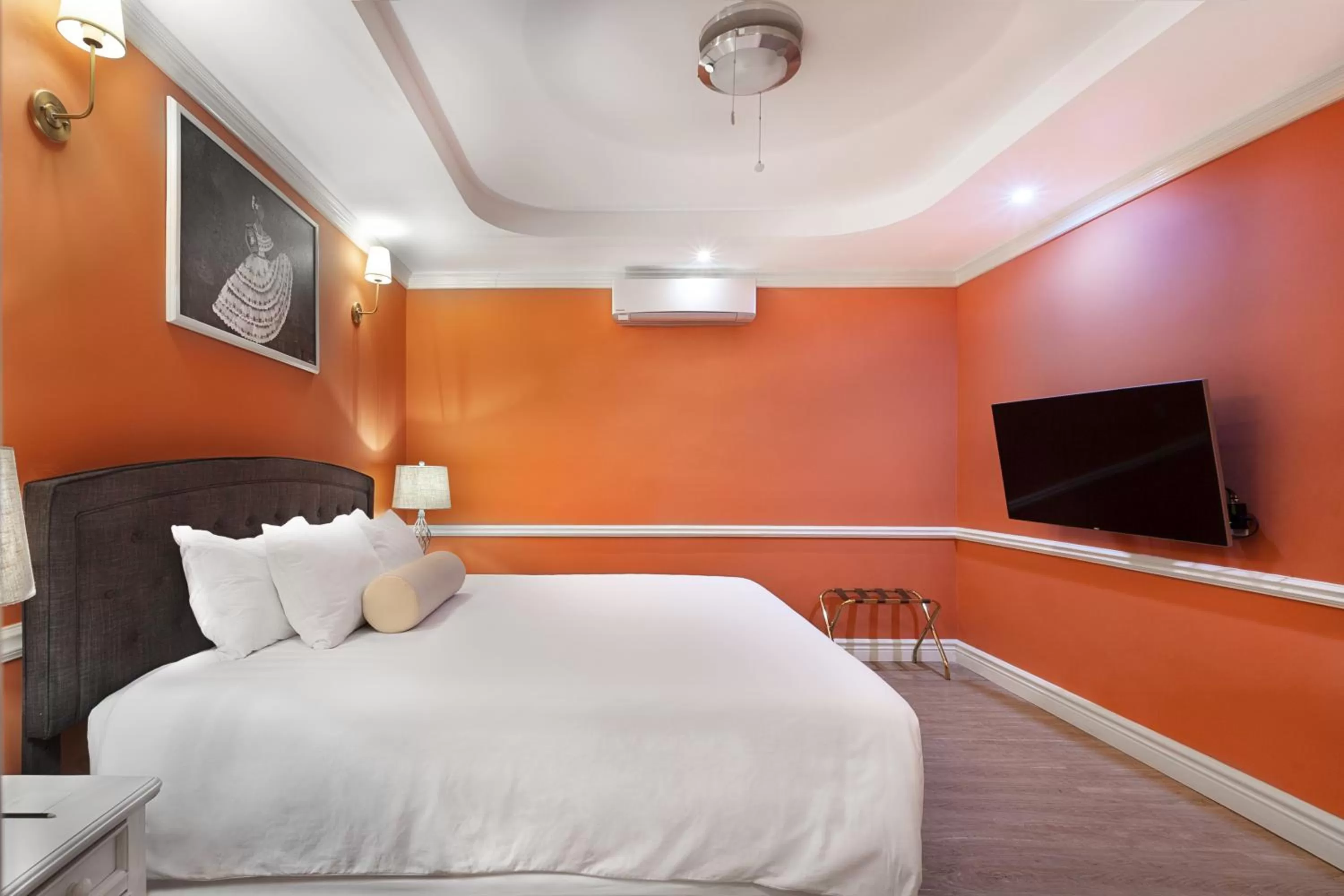 Bed in Hotel la Perla Leon