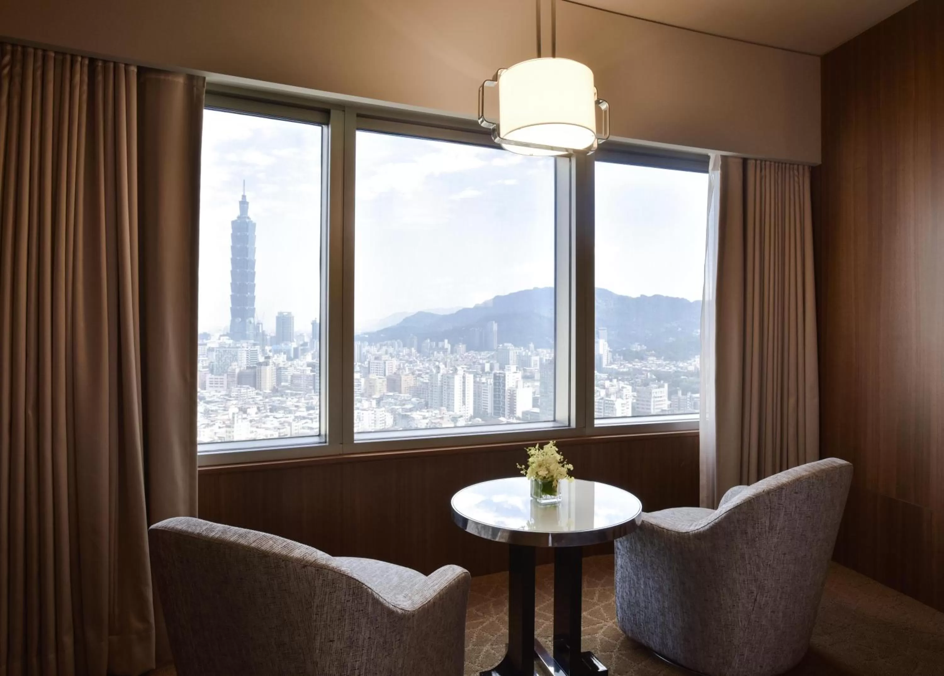 Decorative detail in Shangri-La Far Eastern, Taipei