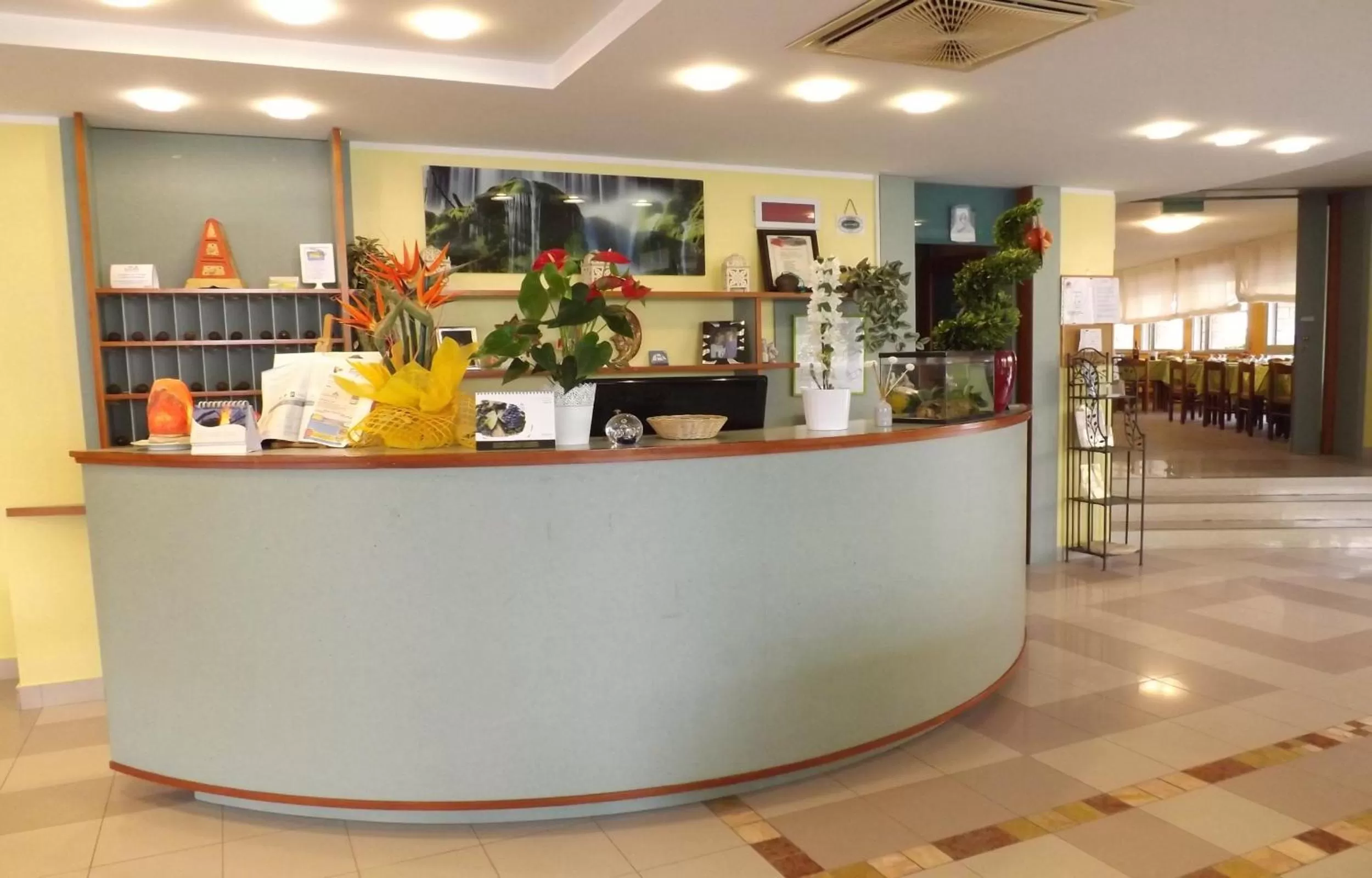 Lobby or reception in Hotel Villa Claudia