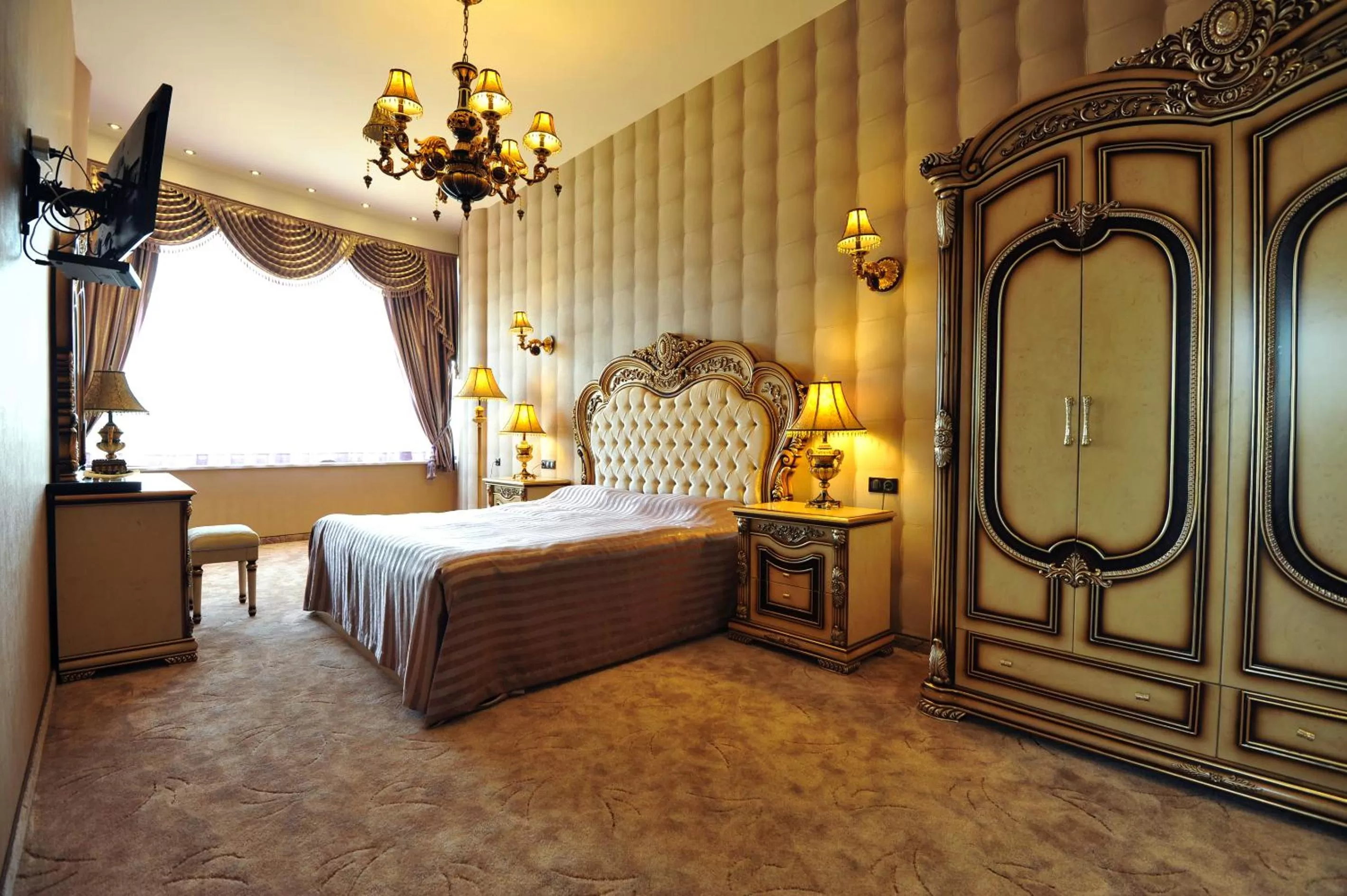 Bedroom, Bed in Park Hotel Stara Zagora