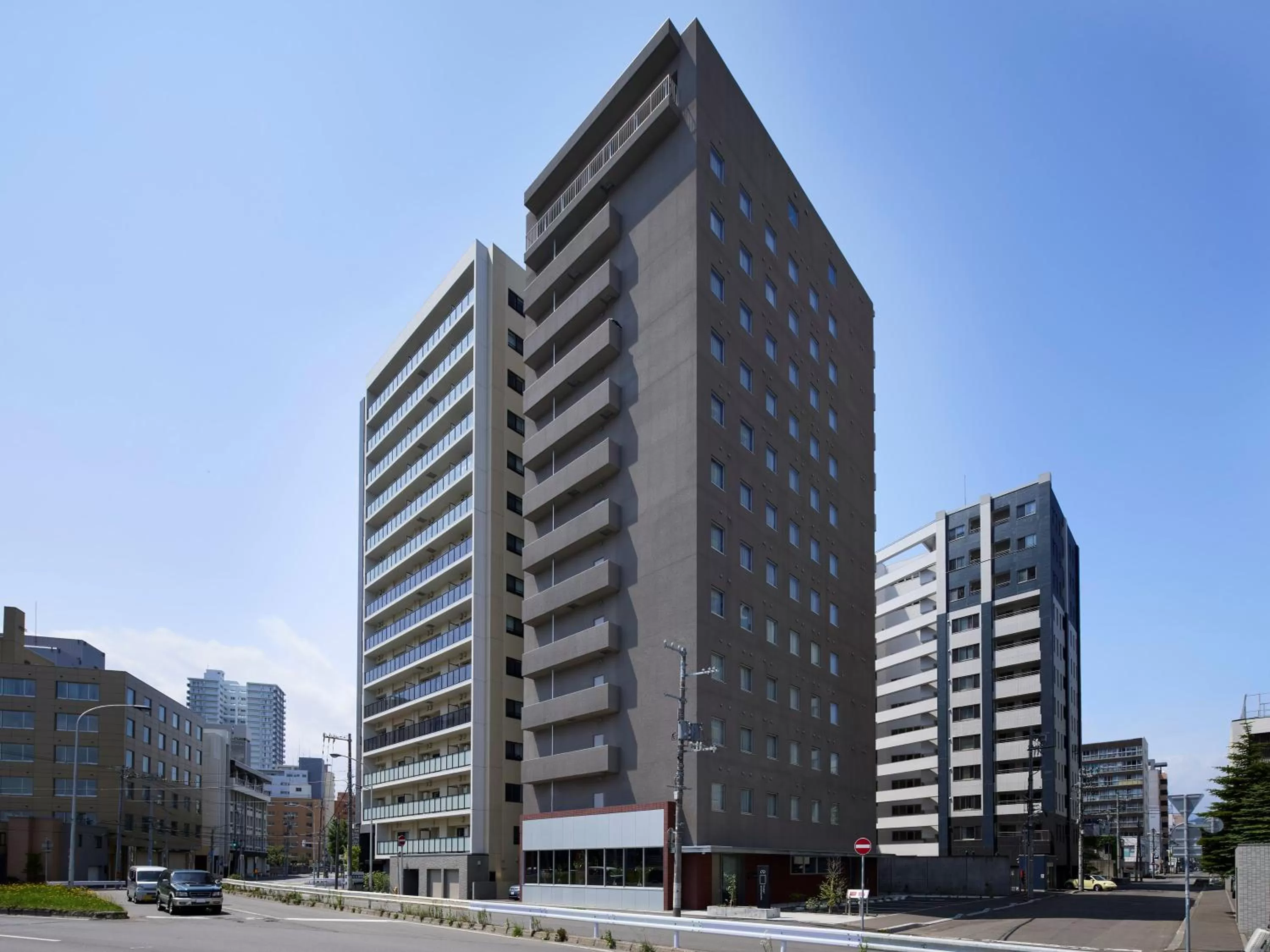 Property building in hotel androoms Sapporo Susukino