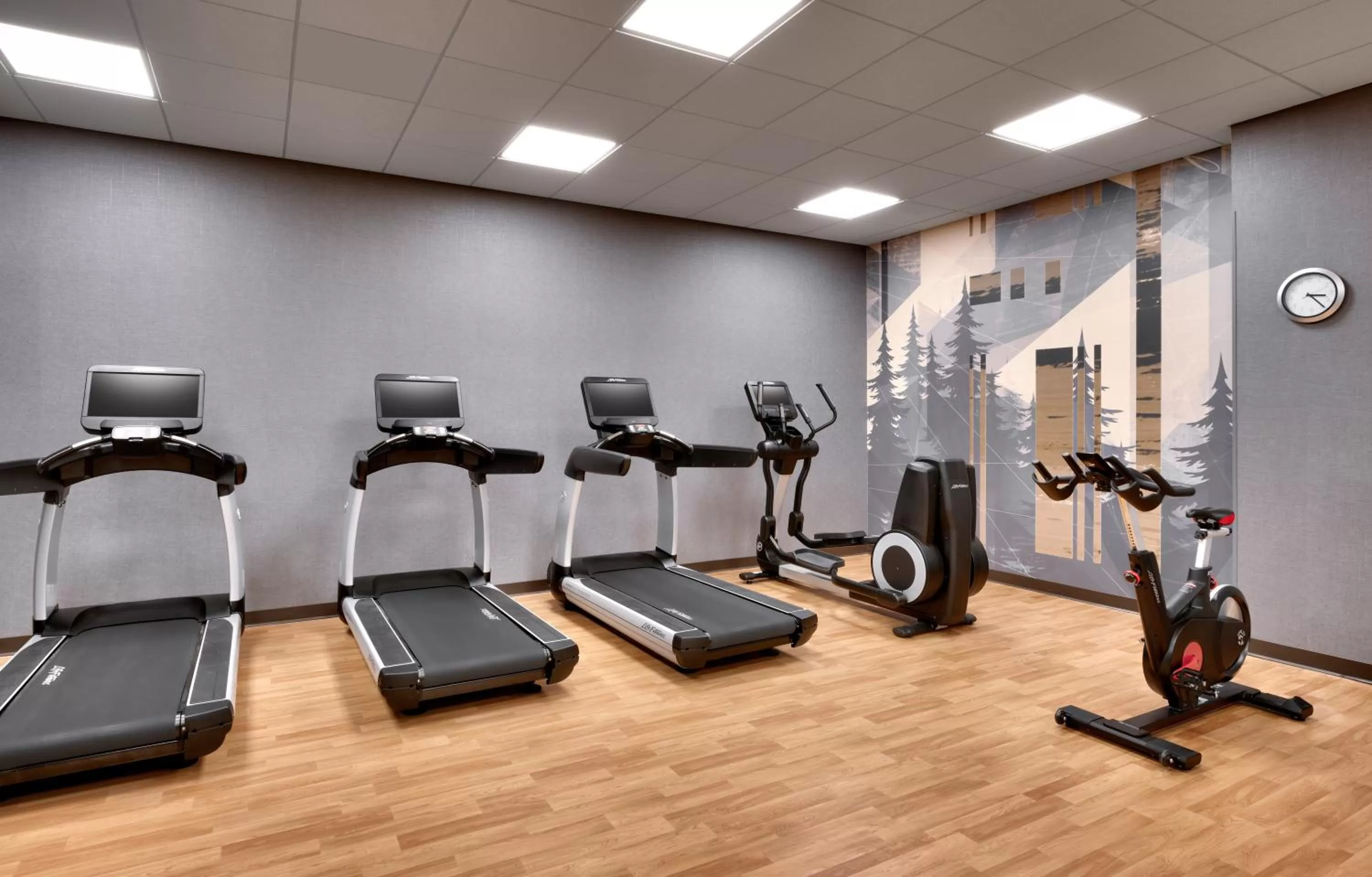 Fitness centre/facilities in Hyatt House Rochester Mayo Clinic Area