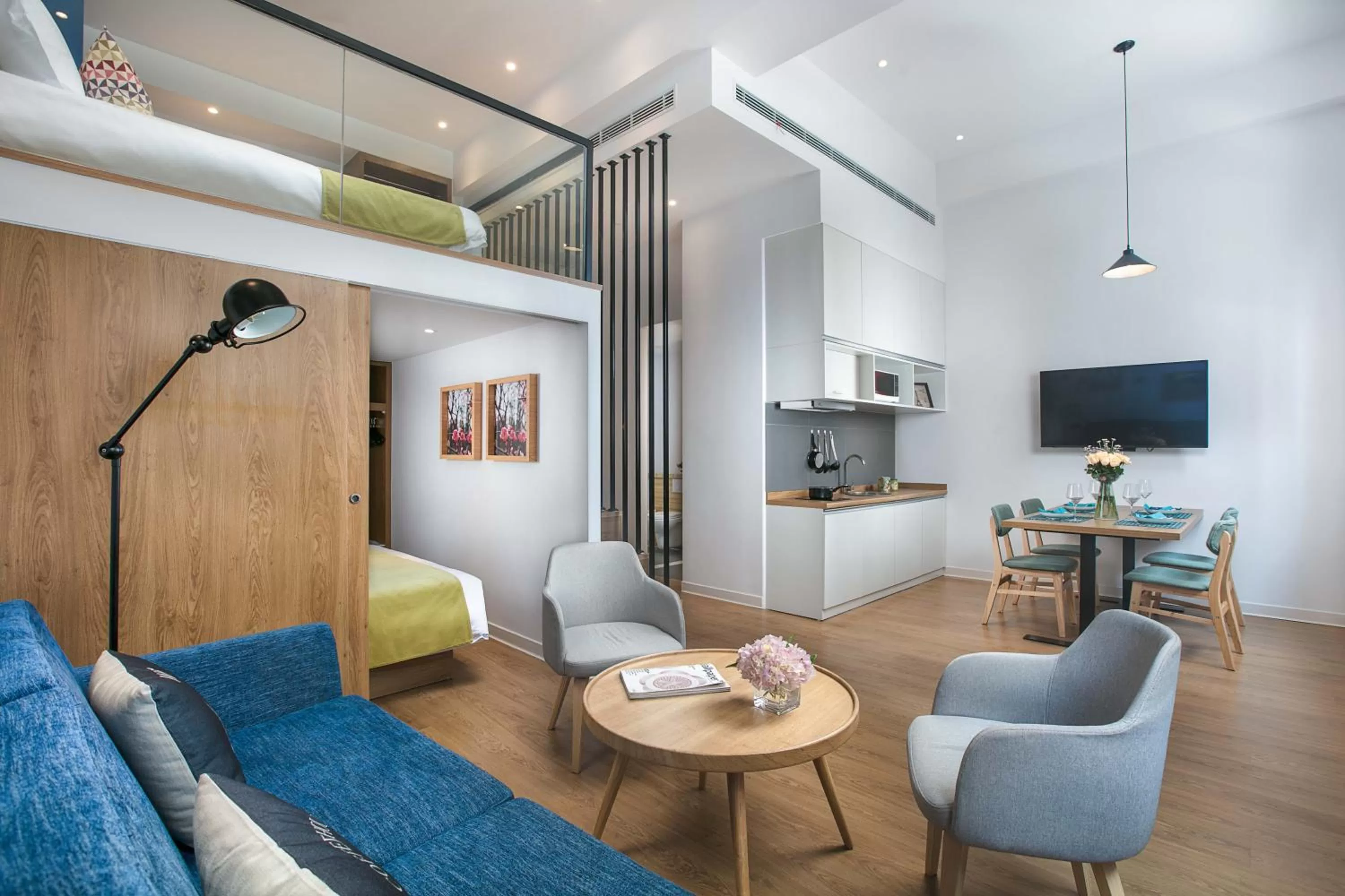 Living room in Campanile Hotel - Shanghai Jing'an Temple