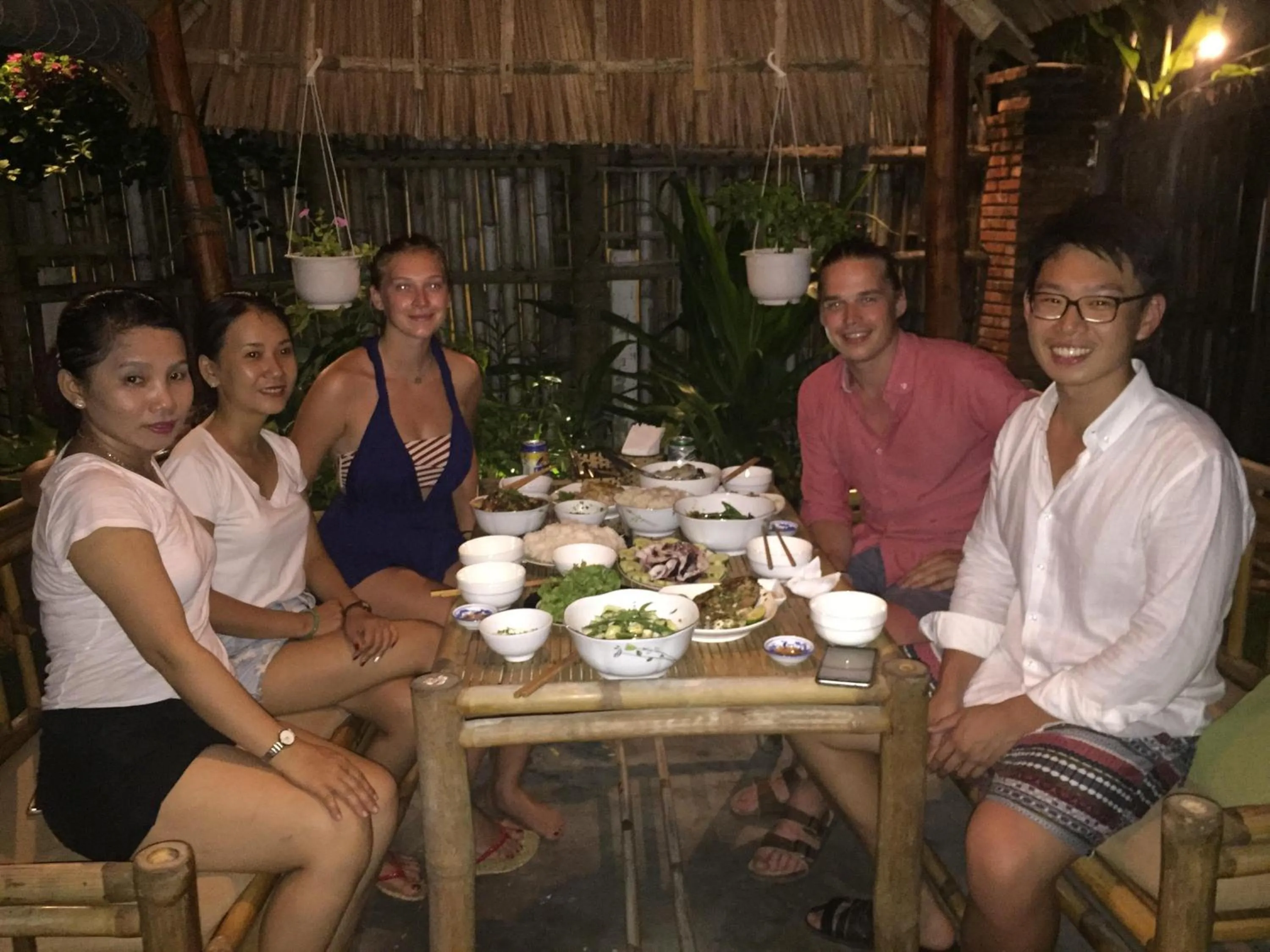 Dinner in Local Beach Homestay