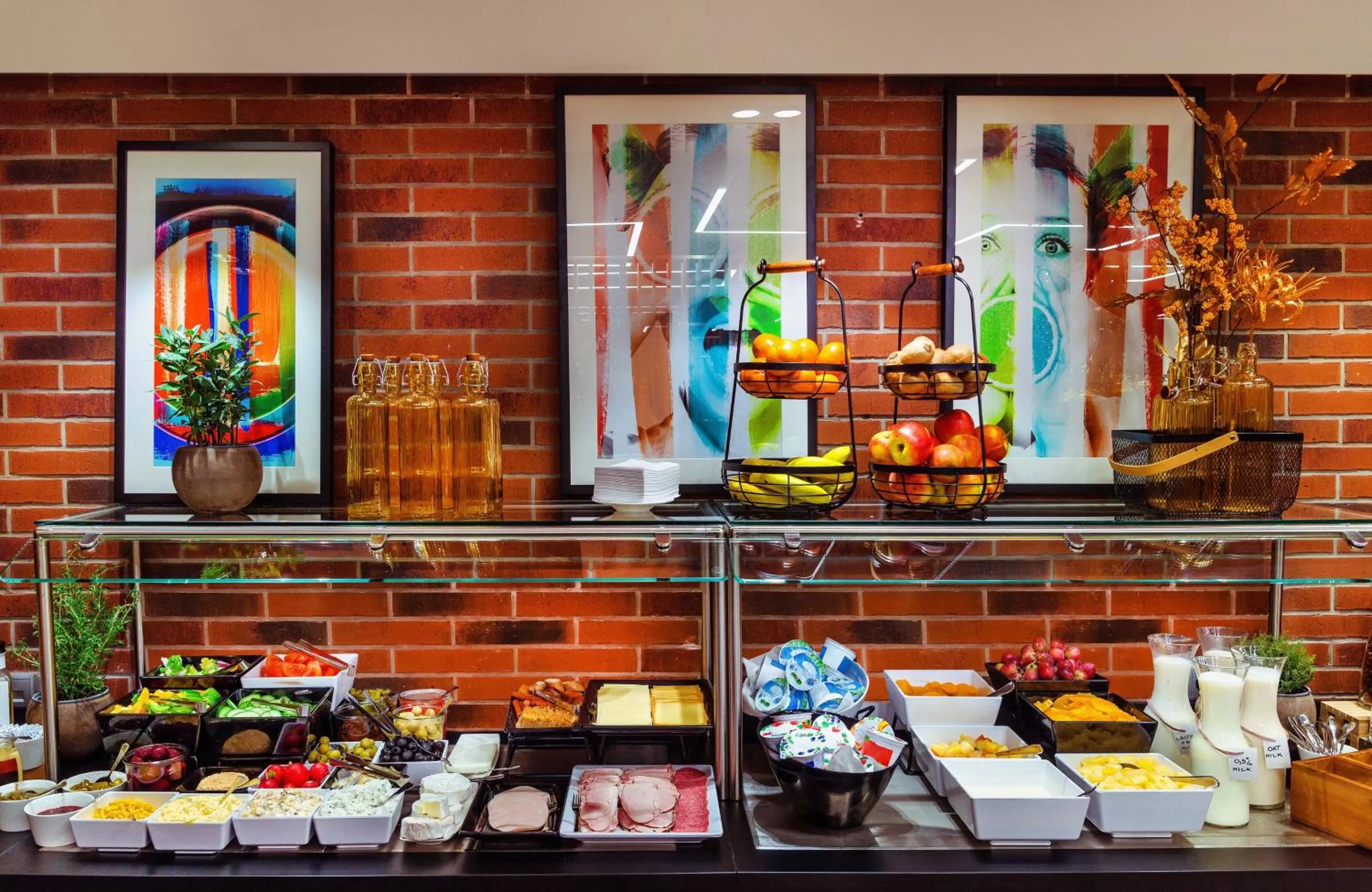 Buffet breakfast in Leonardo Boutique Hotel Krakow Old Town