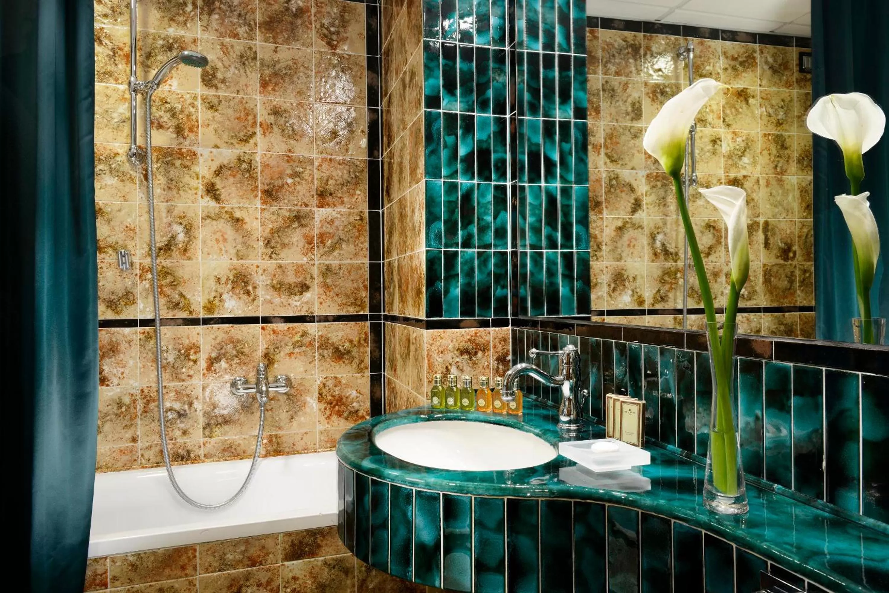 Bathroom in Hotel Berchielli