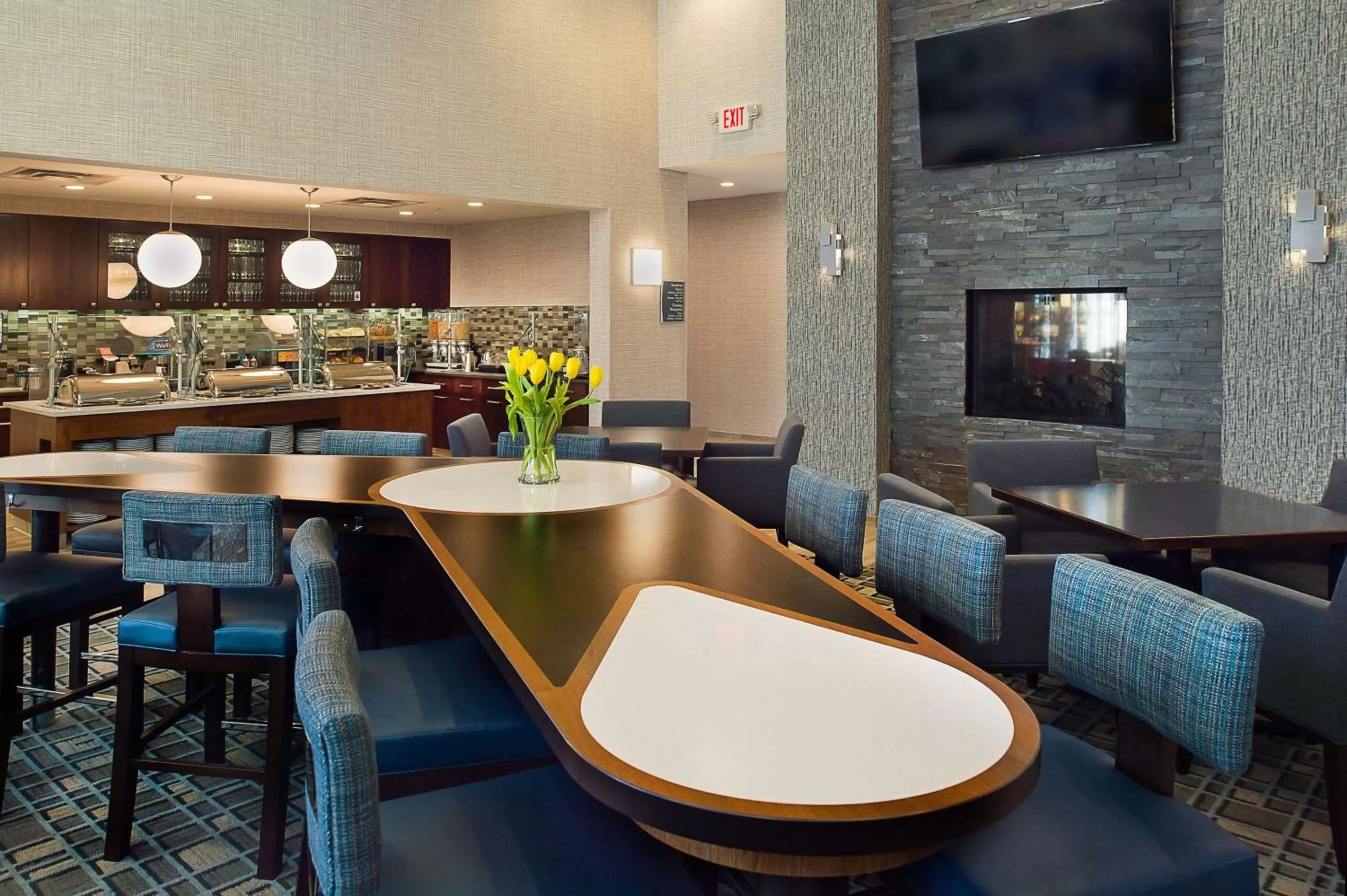 Lobby or reception in Homewood Suites by Hilton St. Louis Westport