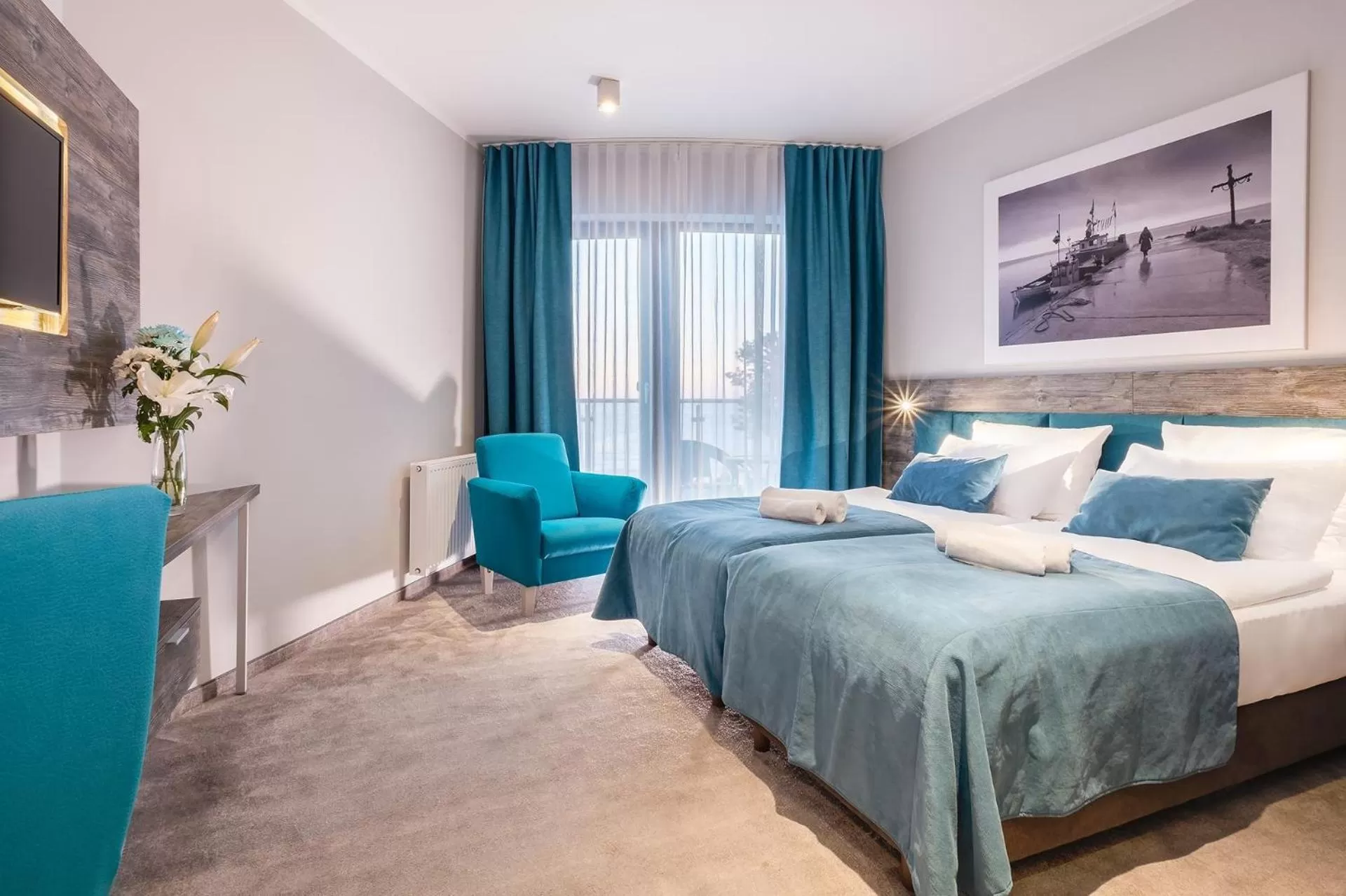 Bed in Max Health Resort SPA