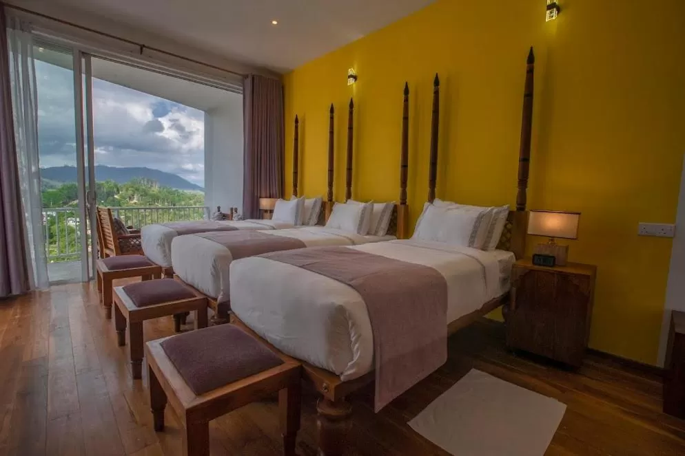 Bed in Morning Dew Boutique Hotel Ella