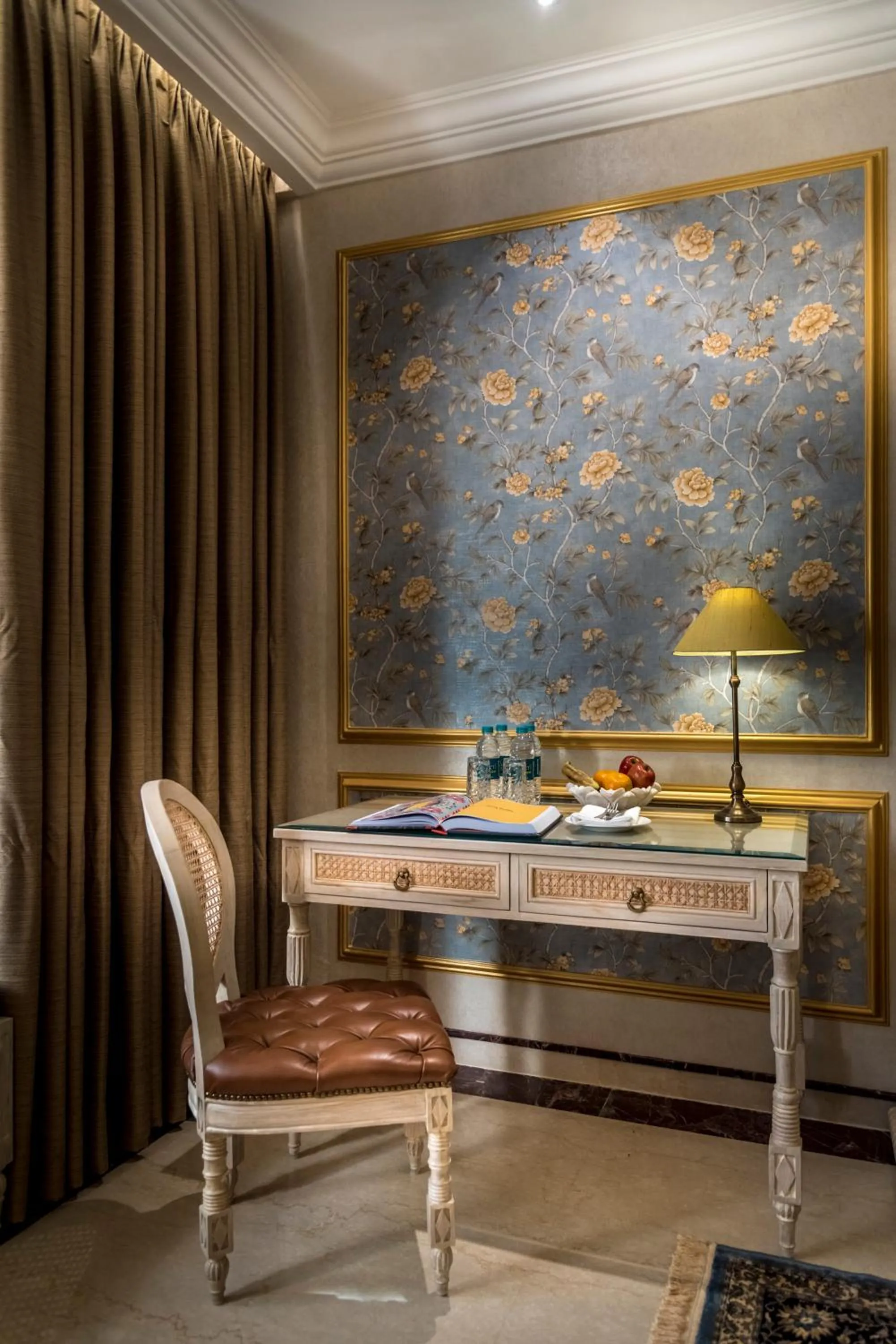 Seating area in Fort Rajwada,Jaisalmer