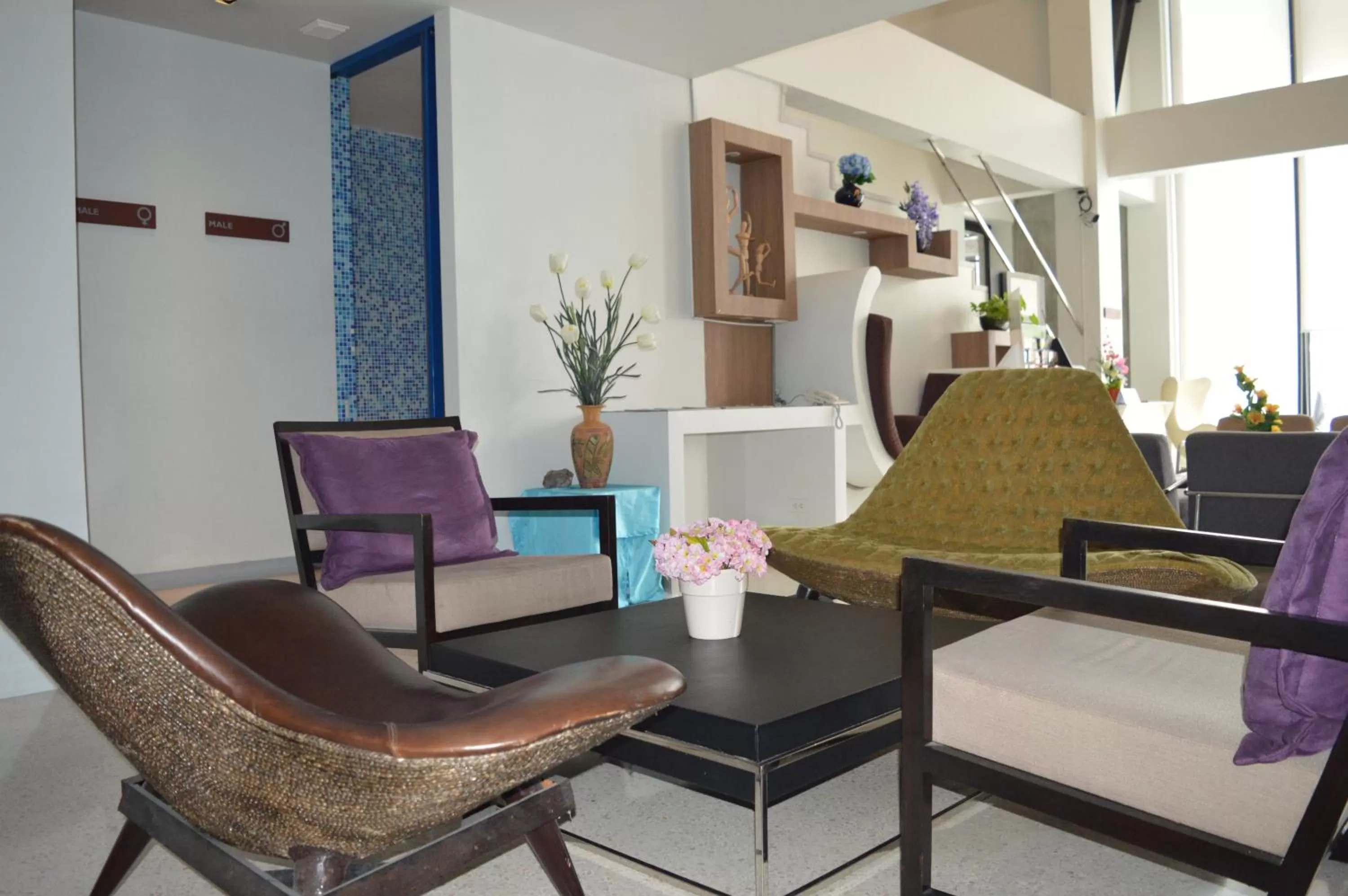 Communal lounge/ TV room in AYA Boutique Hotel Pattaya - SHA Plus