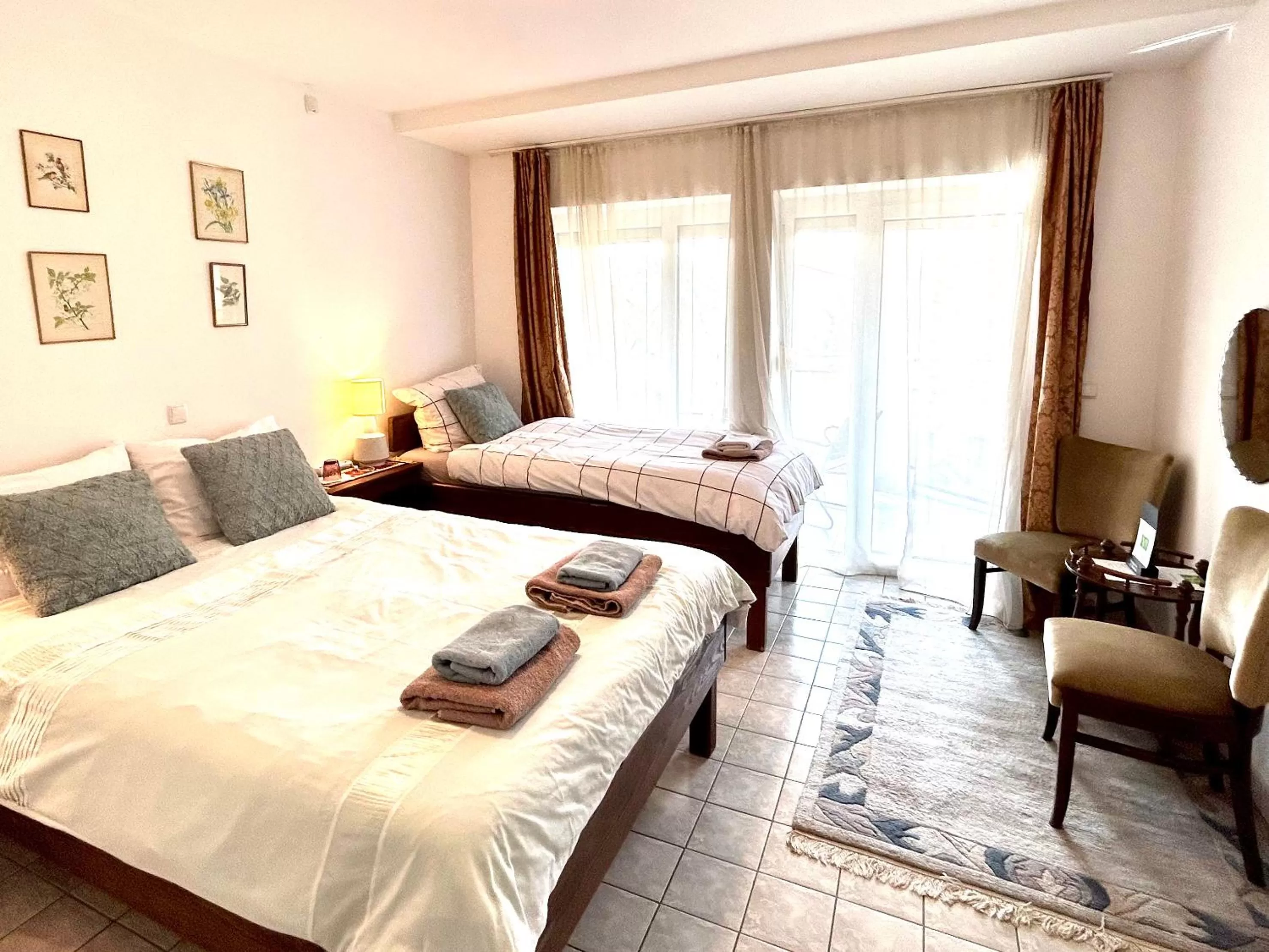 Bed in Pansion Vila Vanda