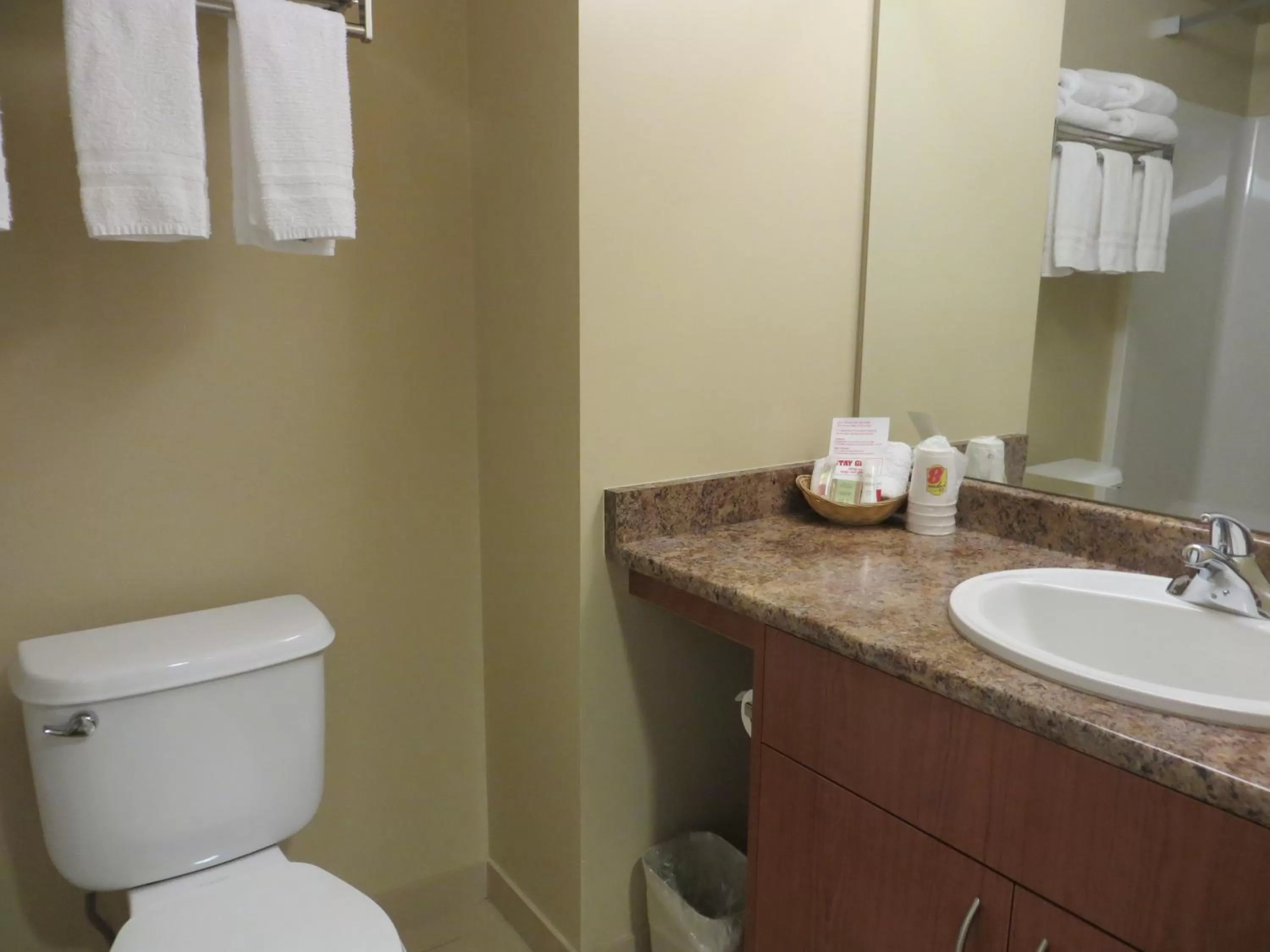 Bathroom in Super 8 by Wyndham Abbotsford BC