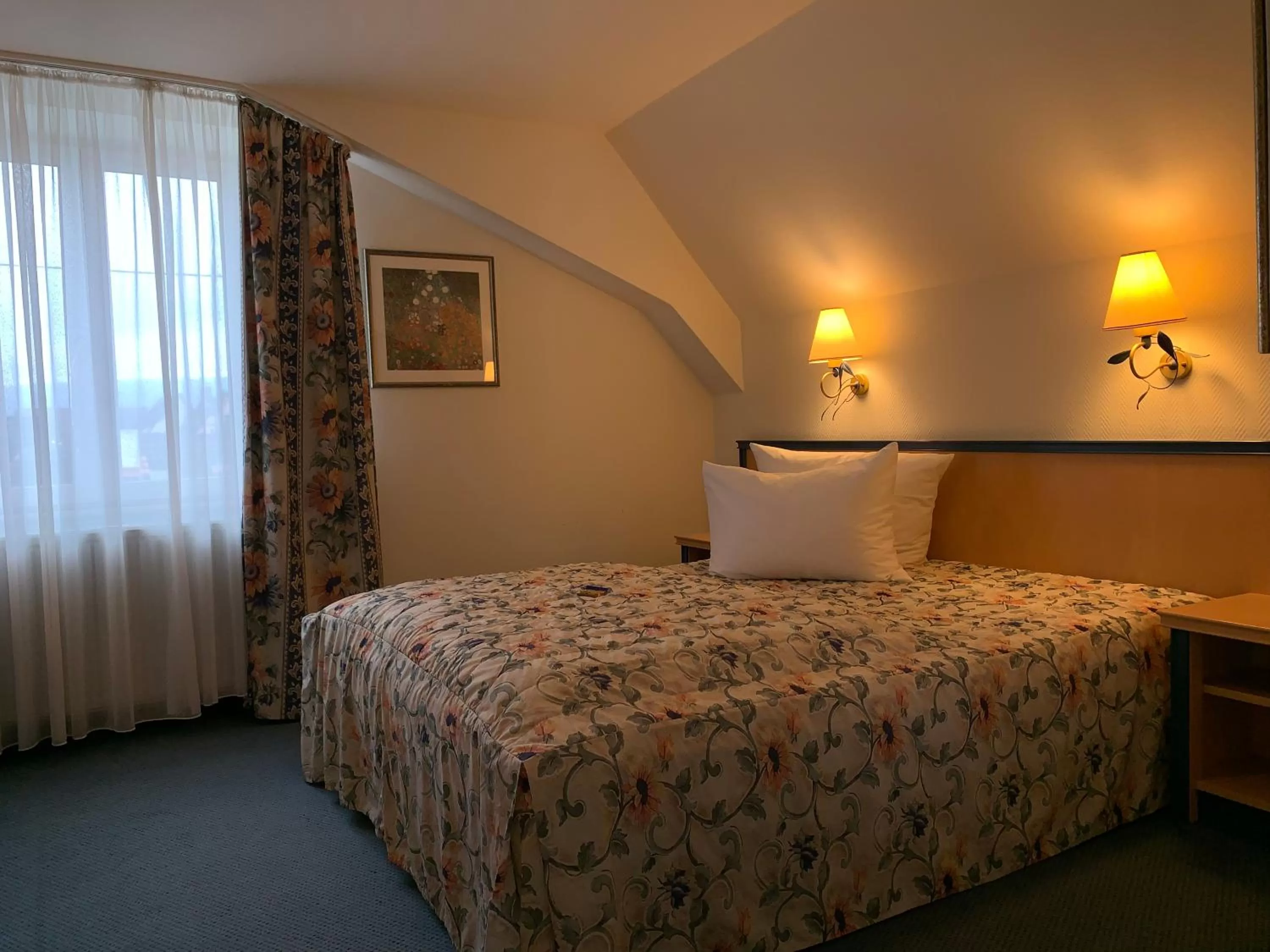 Bed in Hotel-Restaurant Schwanen