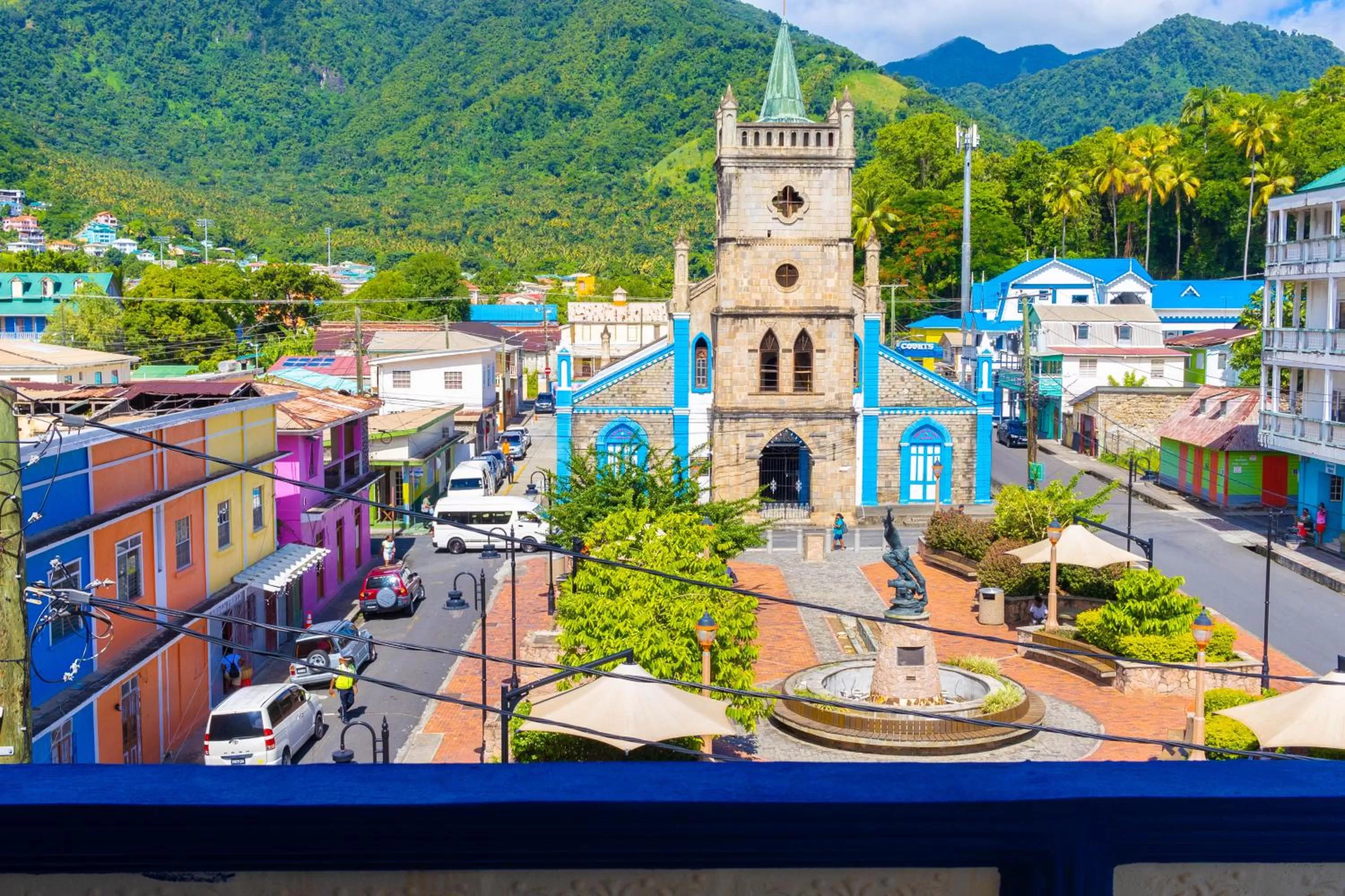 Street view in The Downtown Hotel
