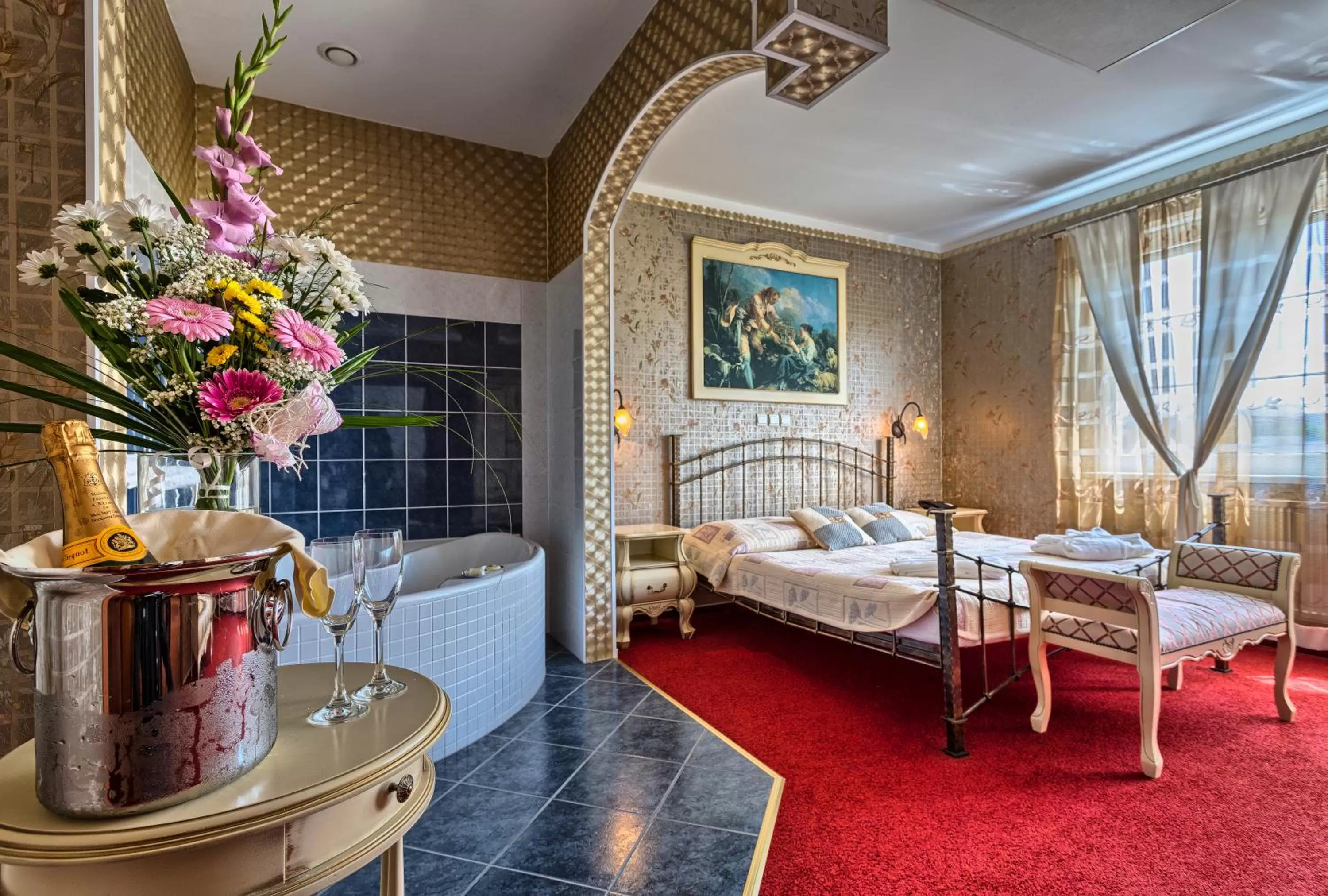 Suite with Entertainment Package in Wellness Hotel Babylon