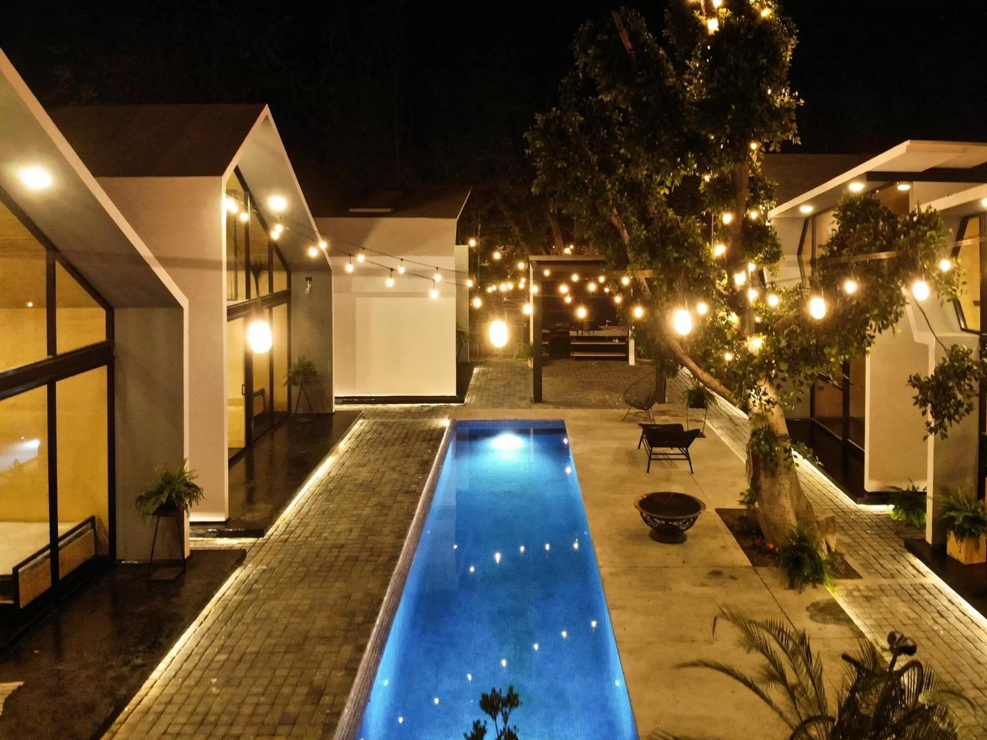 Swimming pool in Casa Samadhi