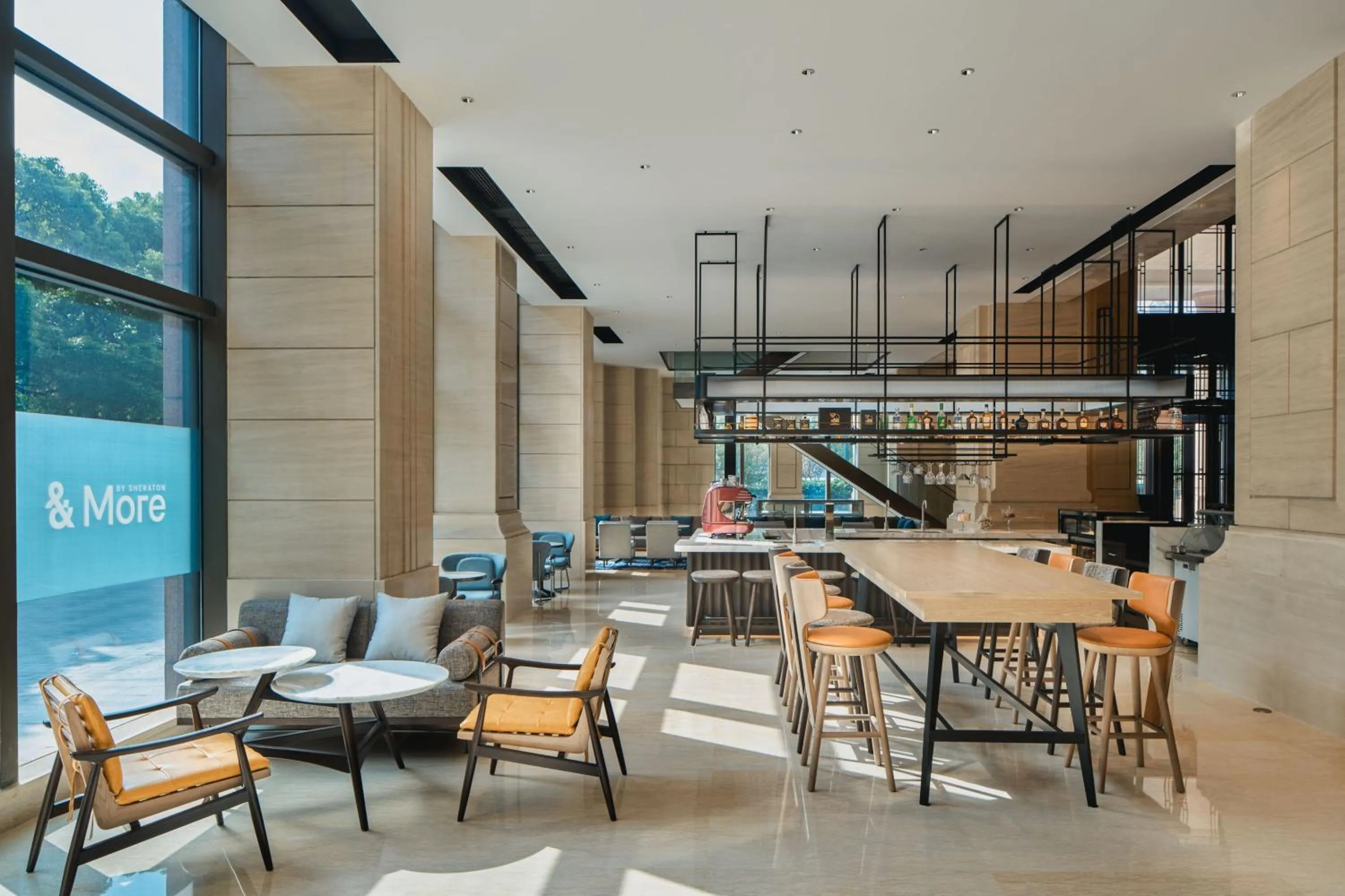 Restaurant/places to eat in Sheraton Shanghai Pudong Riverside