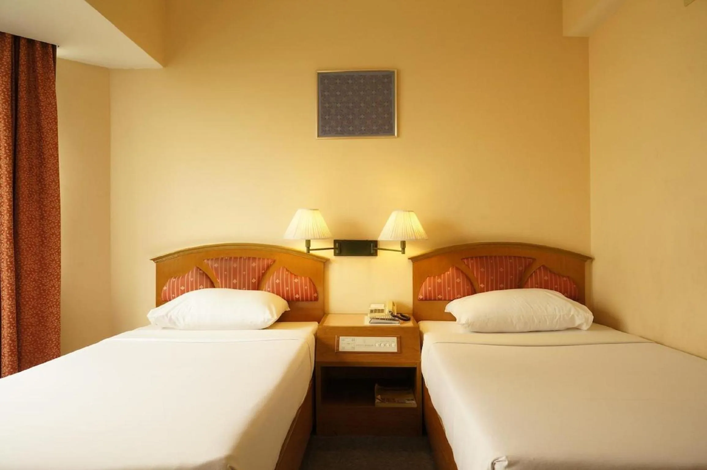 Bed in Bangkok City Inn