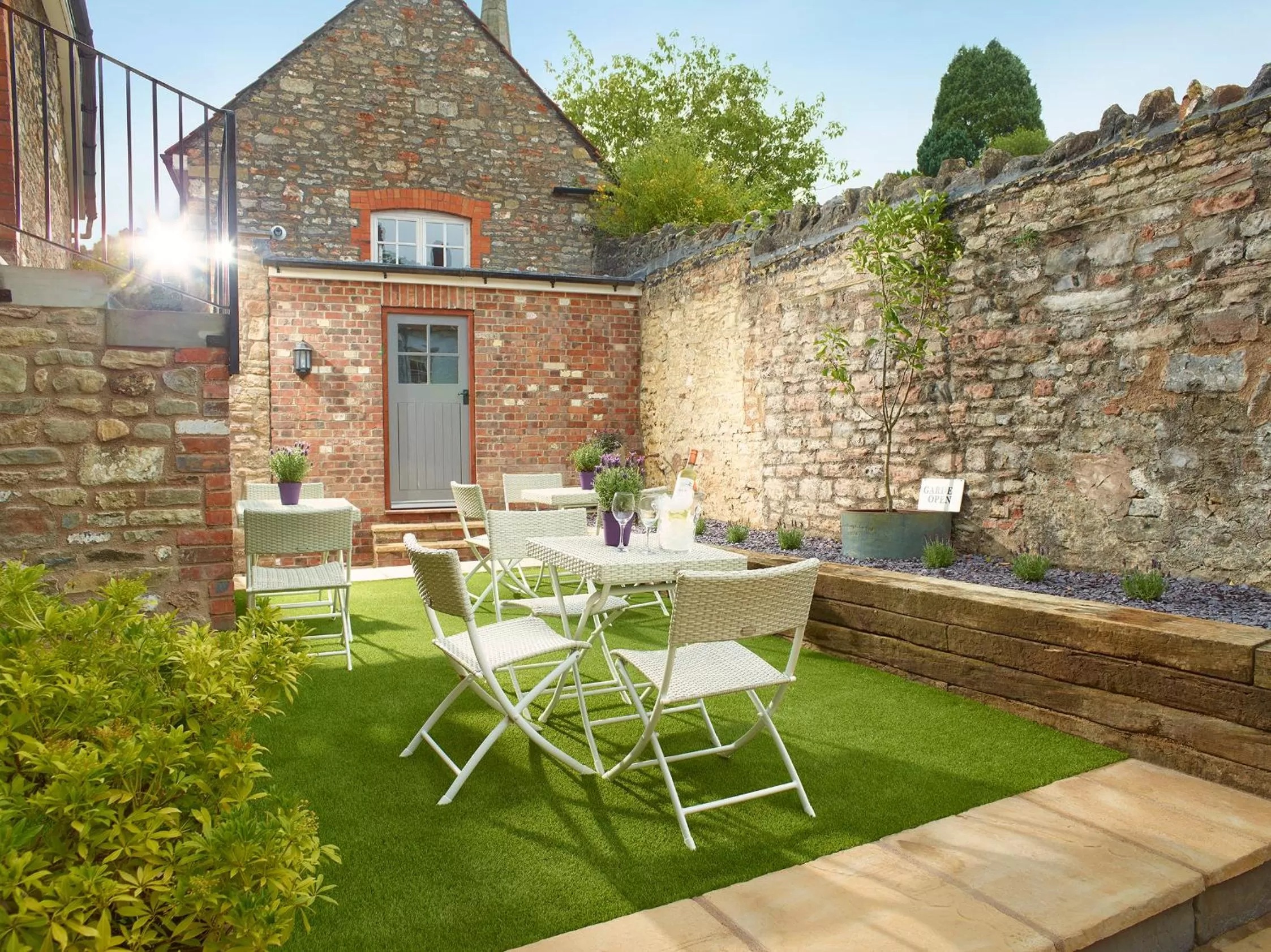 Garden in The Cross at Croscombe