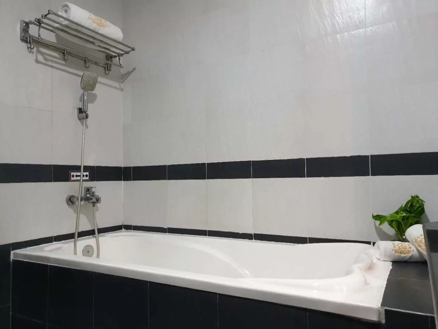 Shower in Aristocrat Residence & Hotel