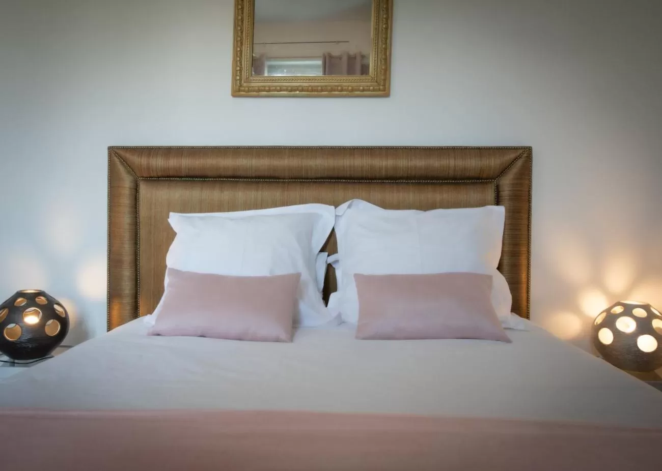 Bed in Villa Hortebise