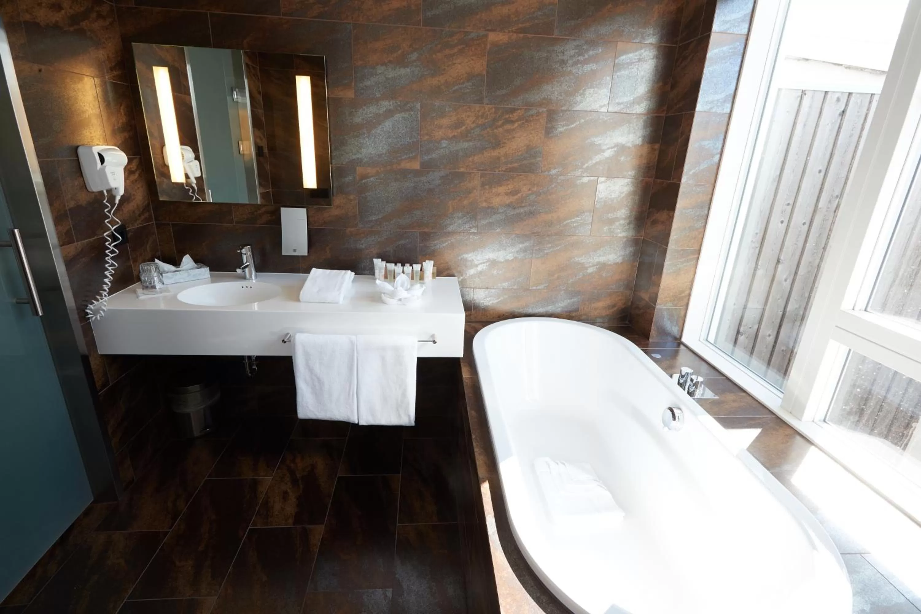 Bathroom in Fosshotel Vatnajökull