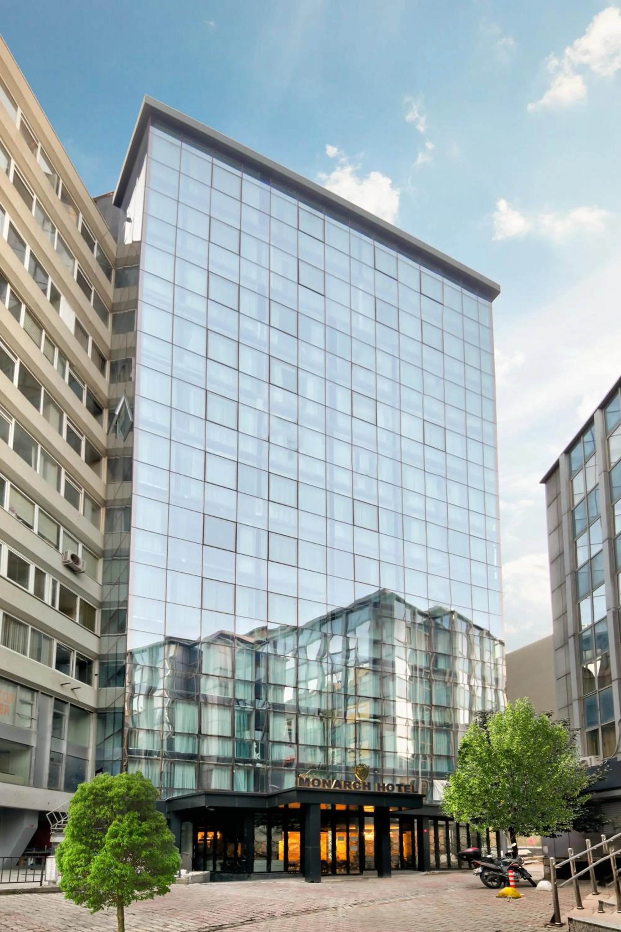 Property building in White Monarch Hotel