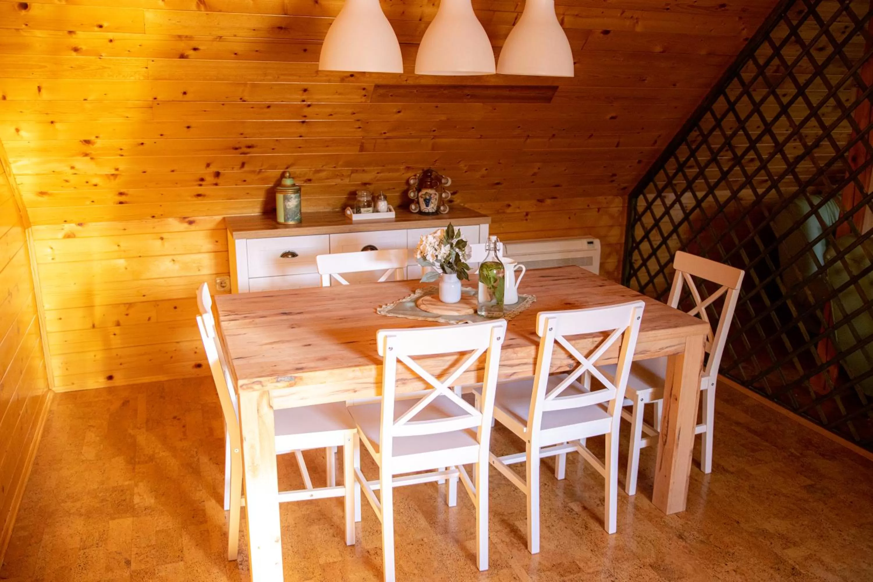 Dining area in Korošec Apartments and Wellness Centre