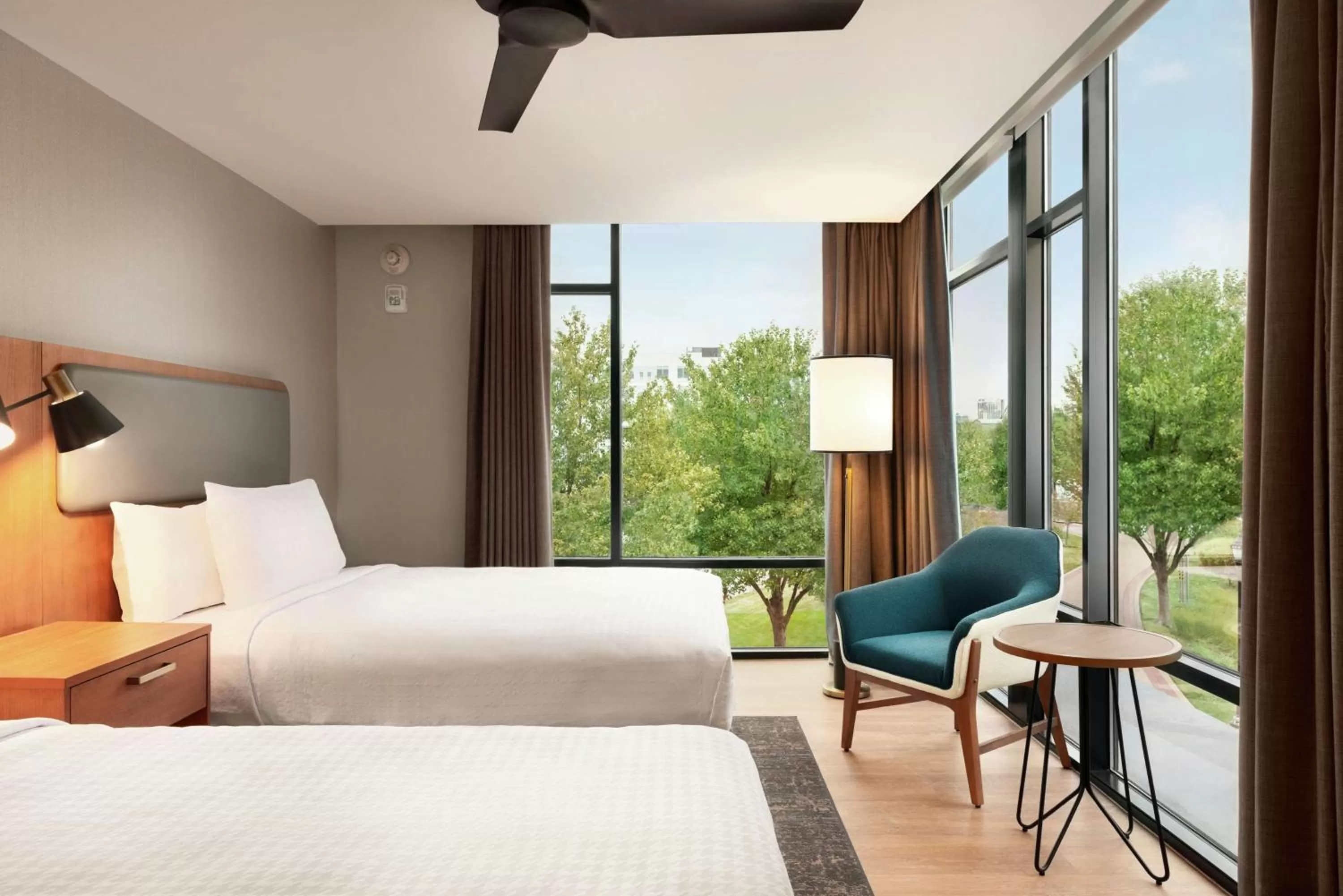 Bed in Homewood Suites By Hilton Wilmington Downtown