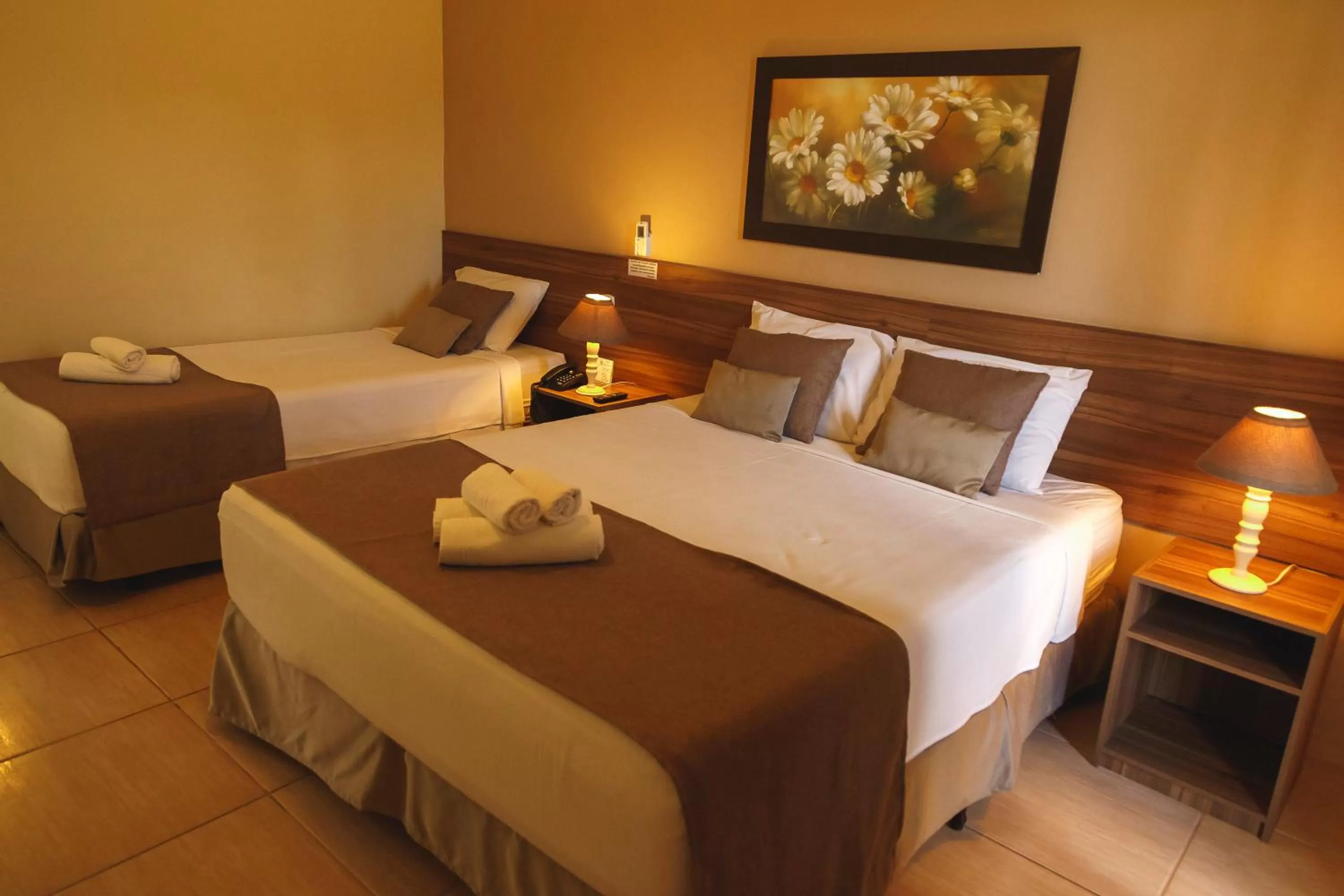 Bed in Pousada Le Sapê