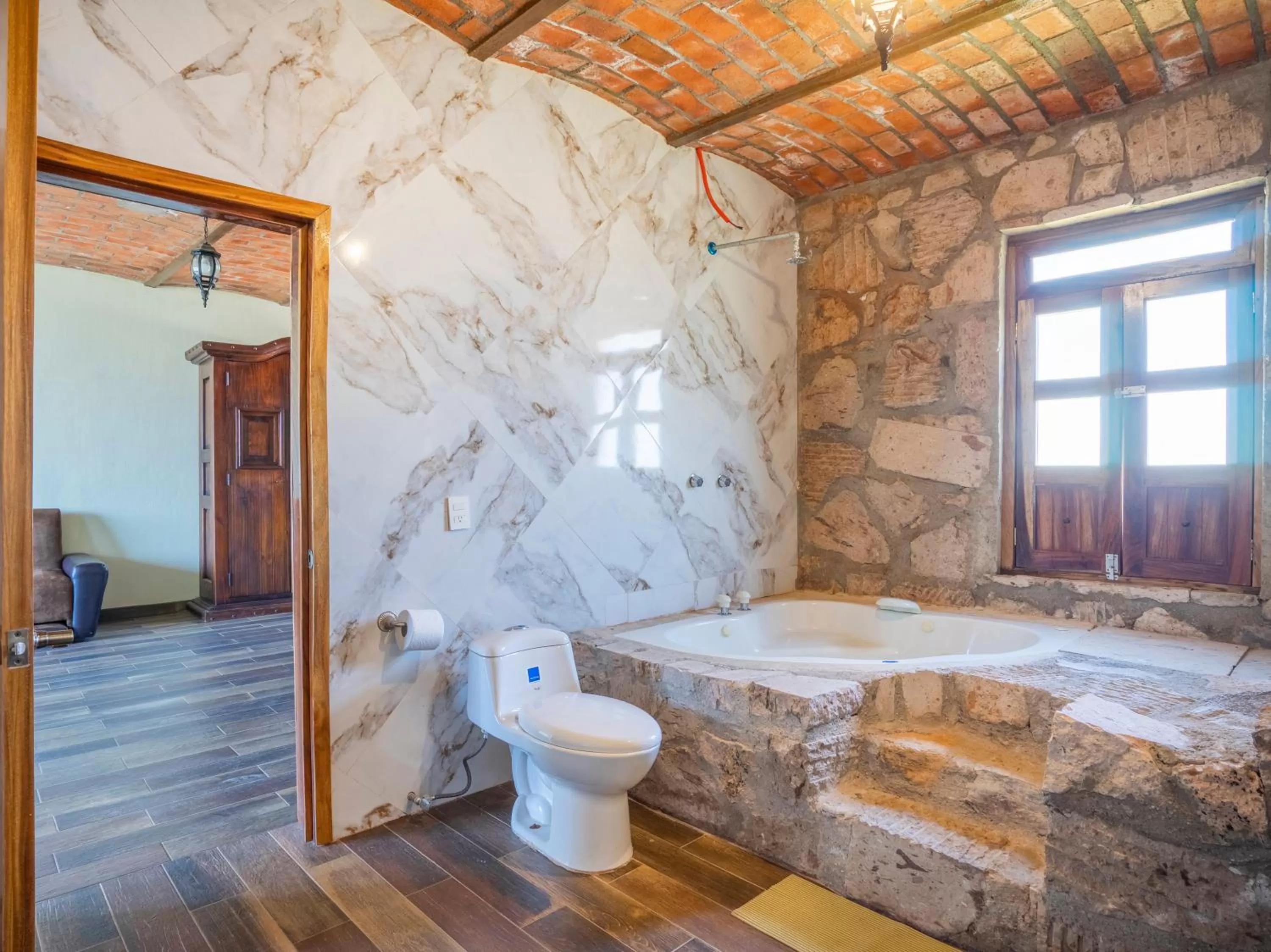 Bathroom in Collection O Hotel Monte Agave